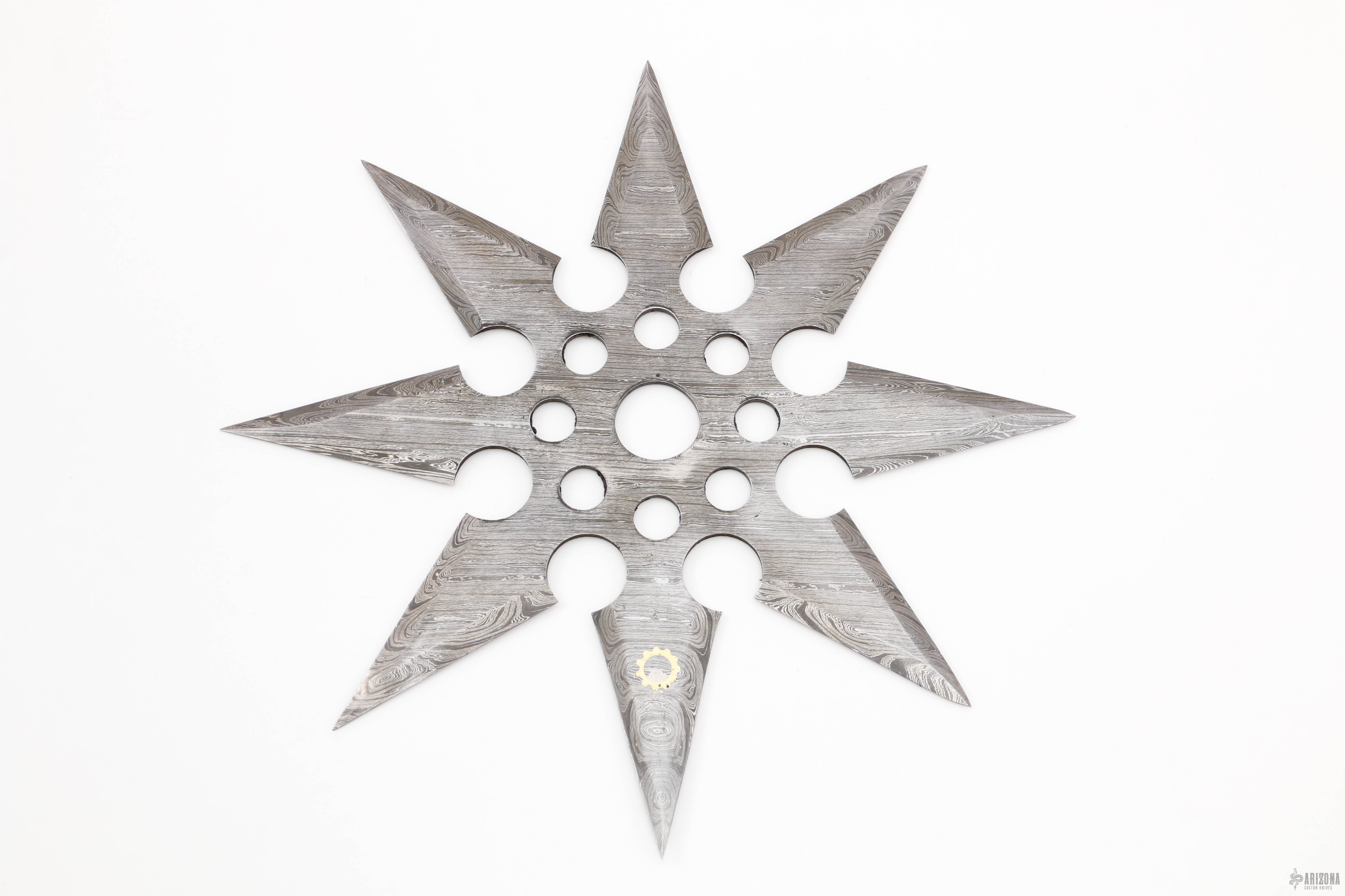 Damascus Ninja Throwing Star