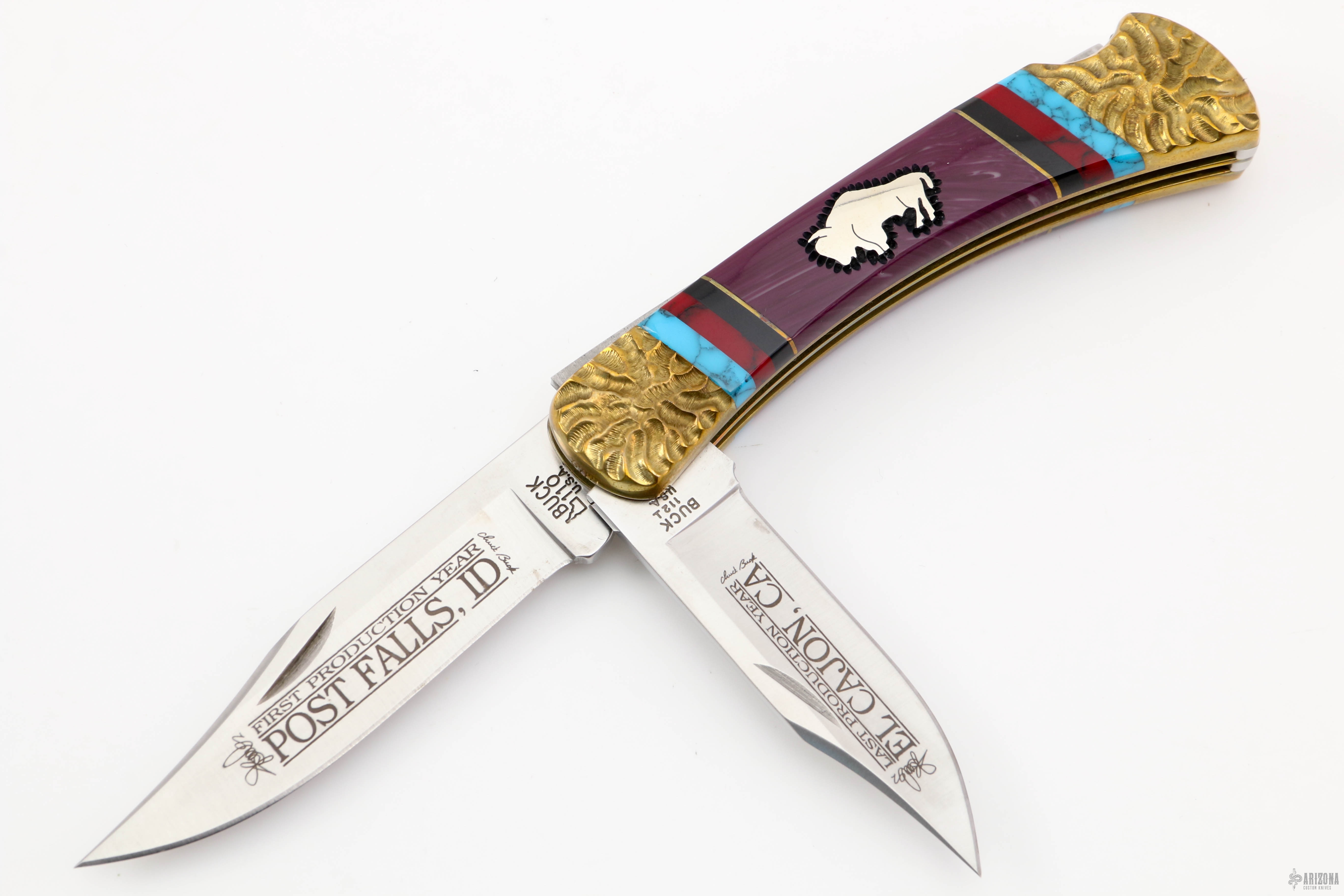 Buffalo Custom Buck Model 110/112 - Brian Yellowhorse