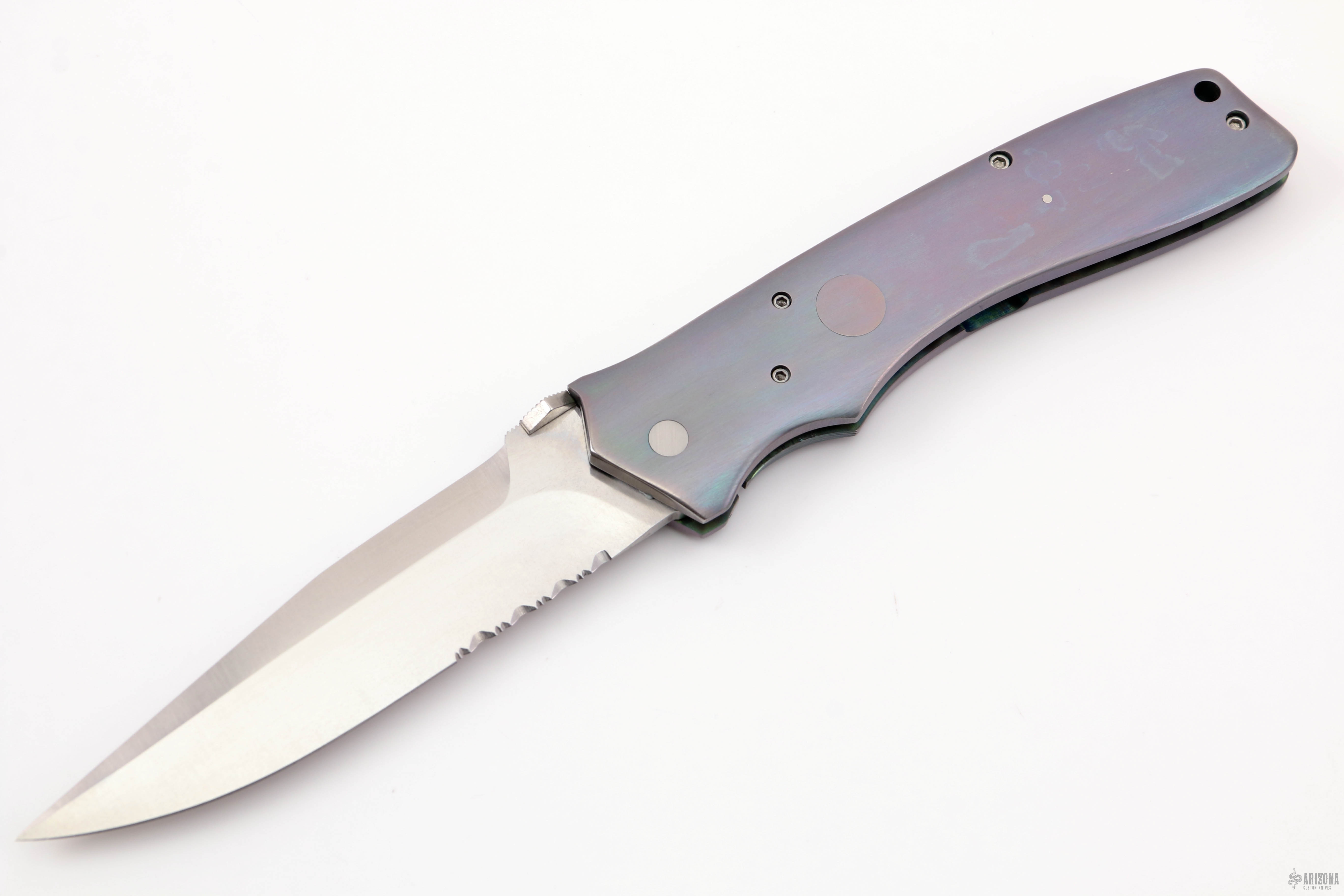 1998 Soldier of Fortune D/A Framelock #43 of 50 - Arizona Custom Knives