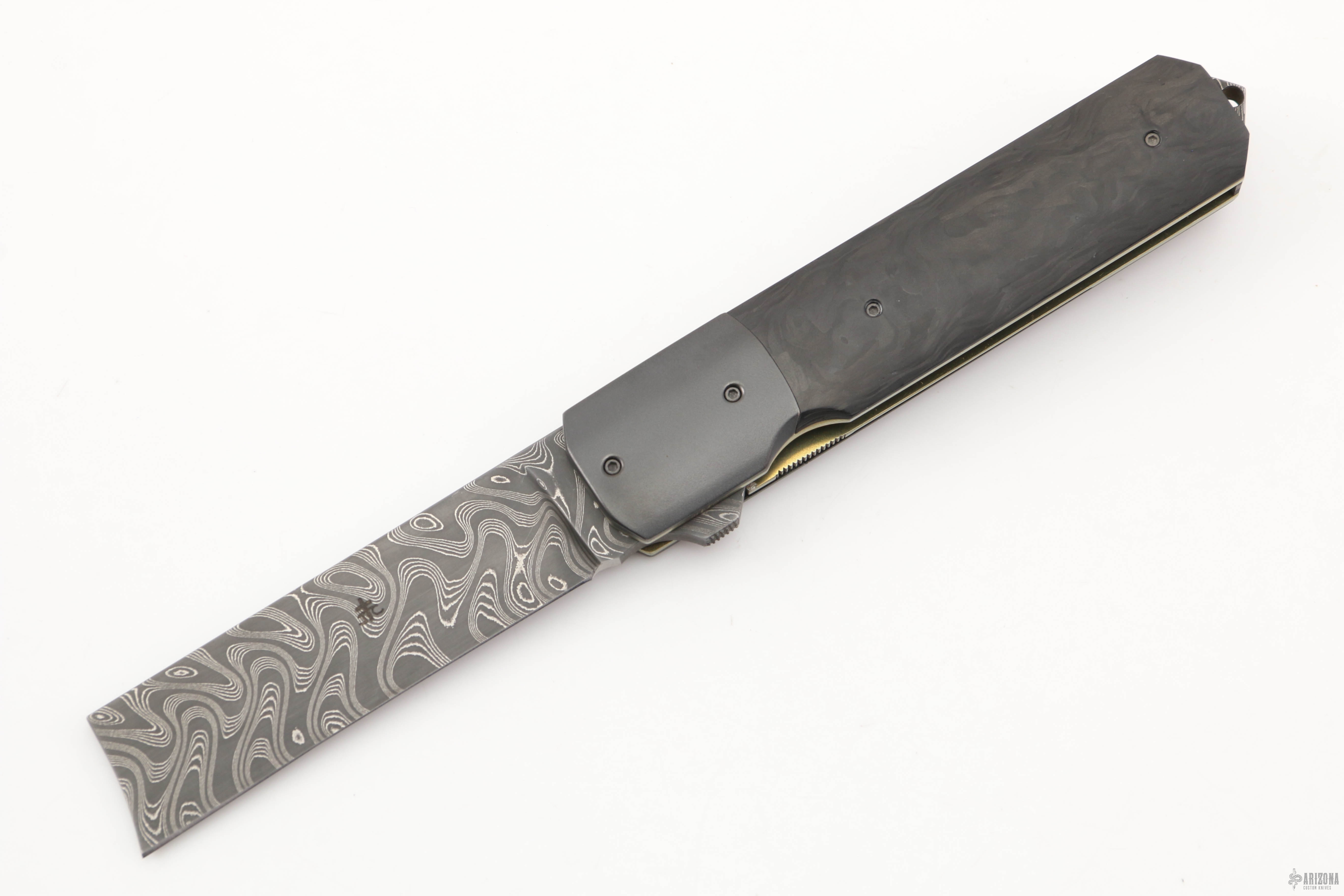 Straight Razor Flipper - Arizona Custom Knives