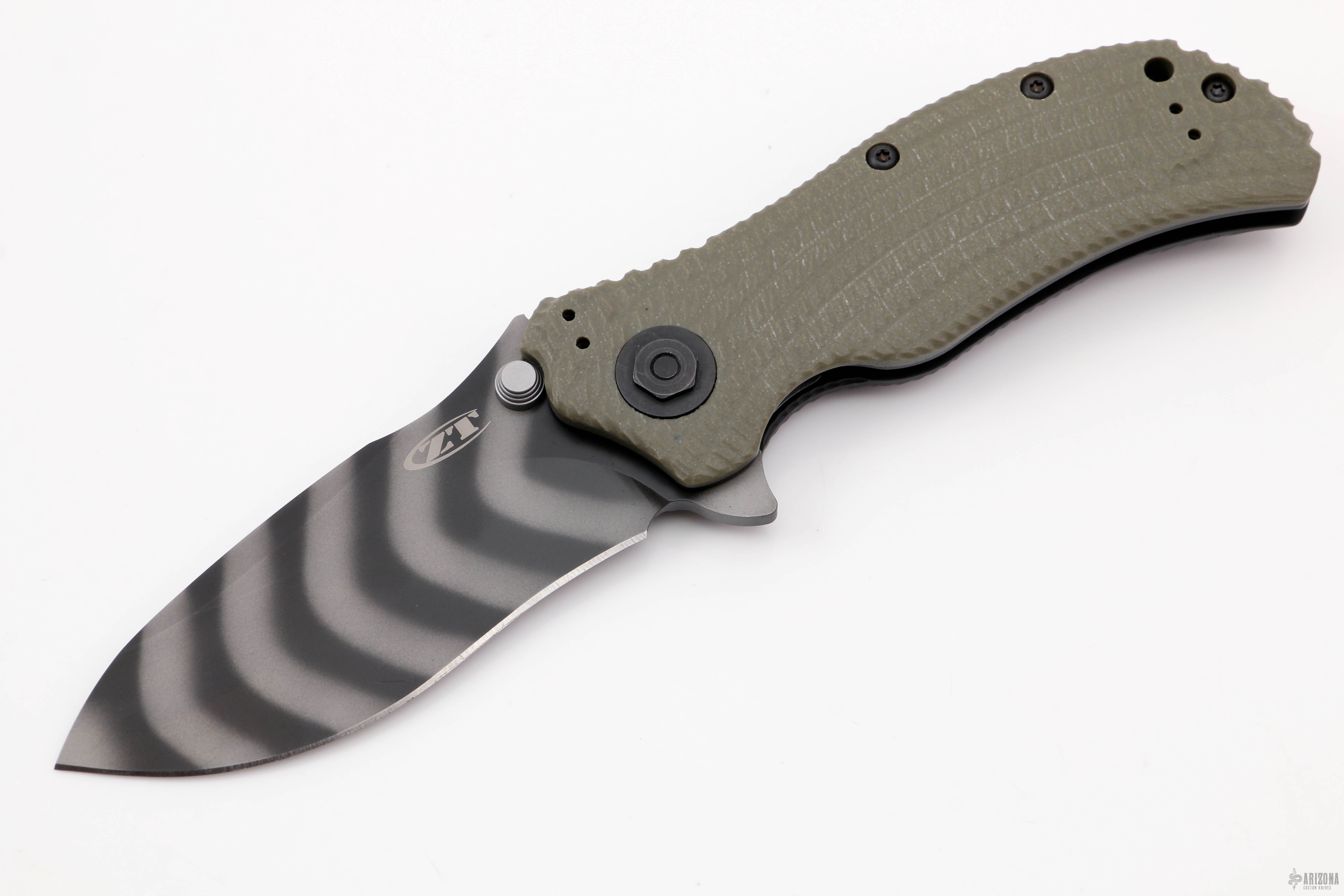 ZT 0301 Strider/Onion Folder Green #19205 - Arizona Custom