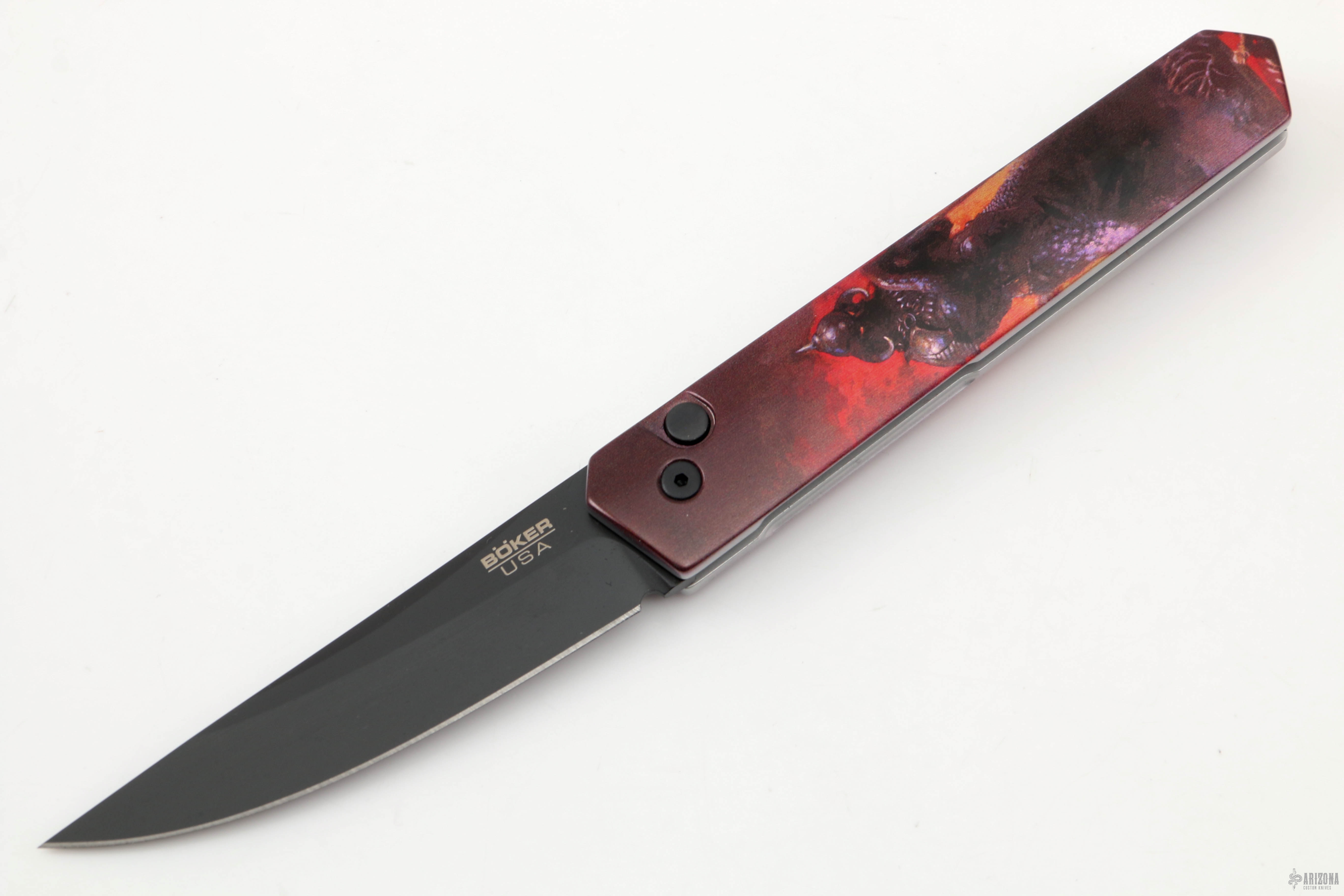 Boker/Burnley/Pro-Tech Kwaiken Auto Frazetta Death Dealer