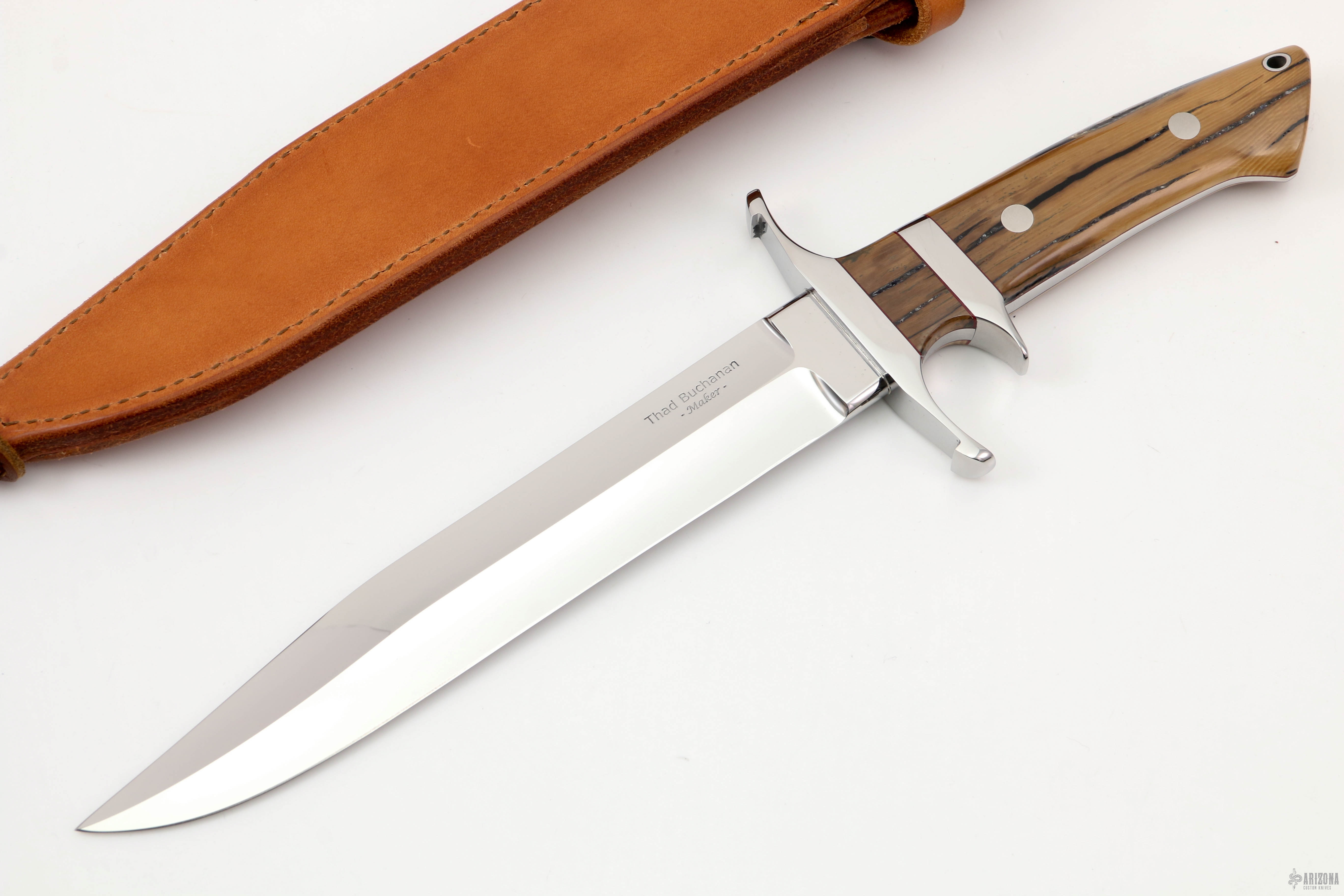 Loveless Style Big Bear Sub-Hilt - Mammoth Ivory - Arizona Custom