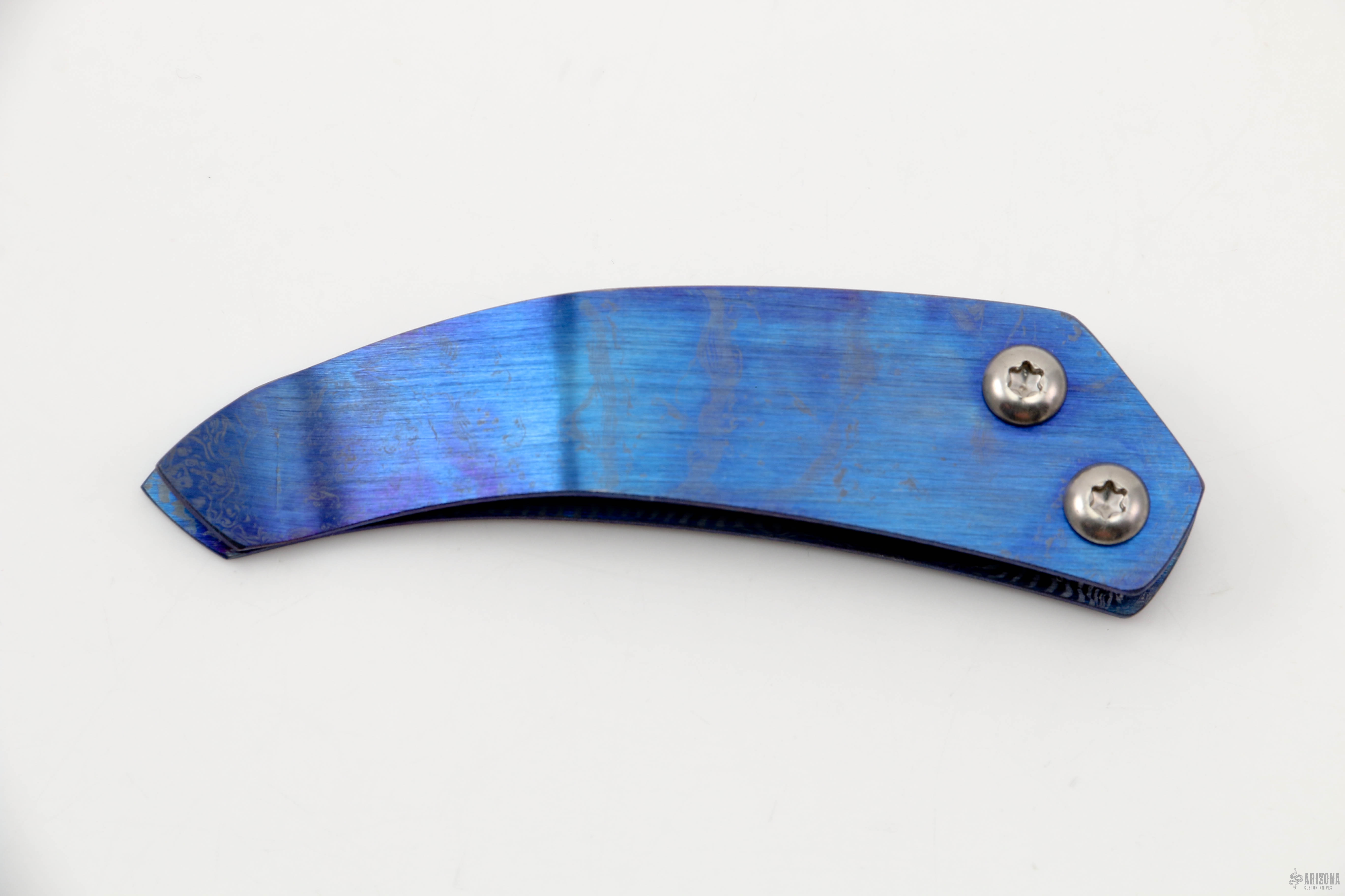 Warren Thomas チタン マネークリップ Titanium Money Clip - Arizona Custom Knives