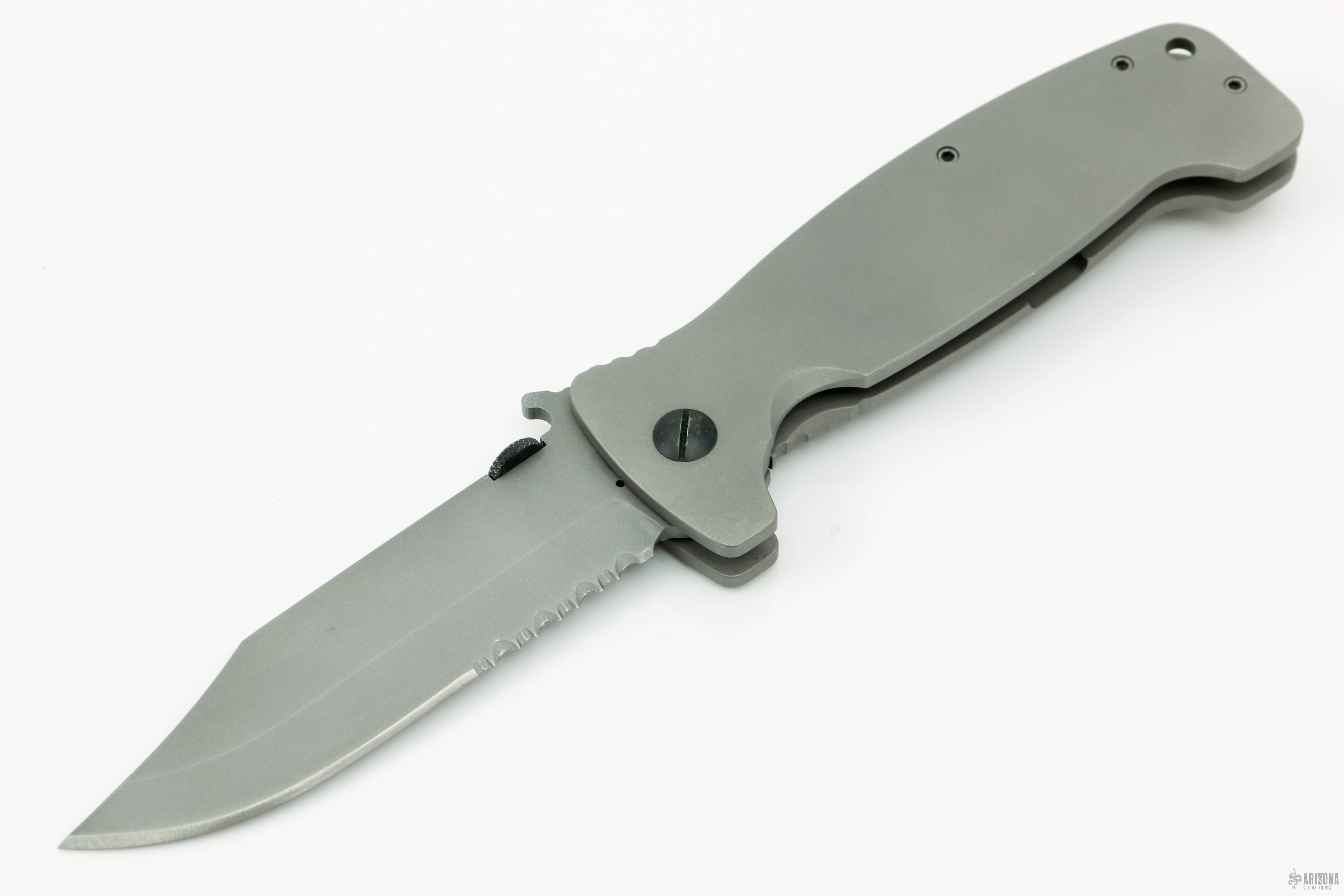 CQC-12 SFS Comrade - Full Titanium Frame - Arizona Custom Knives