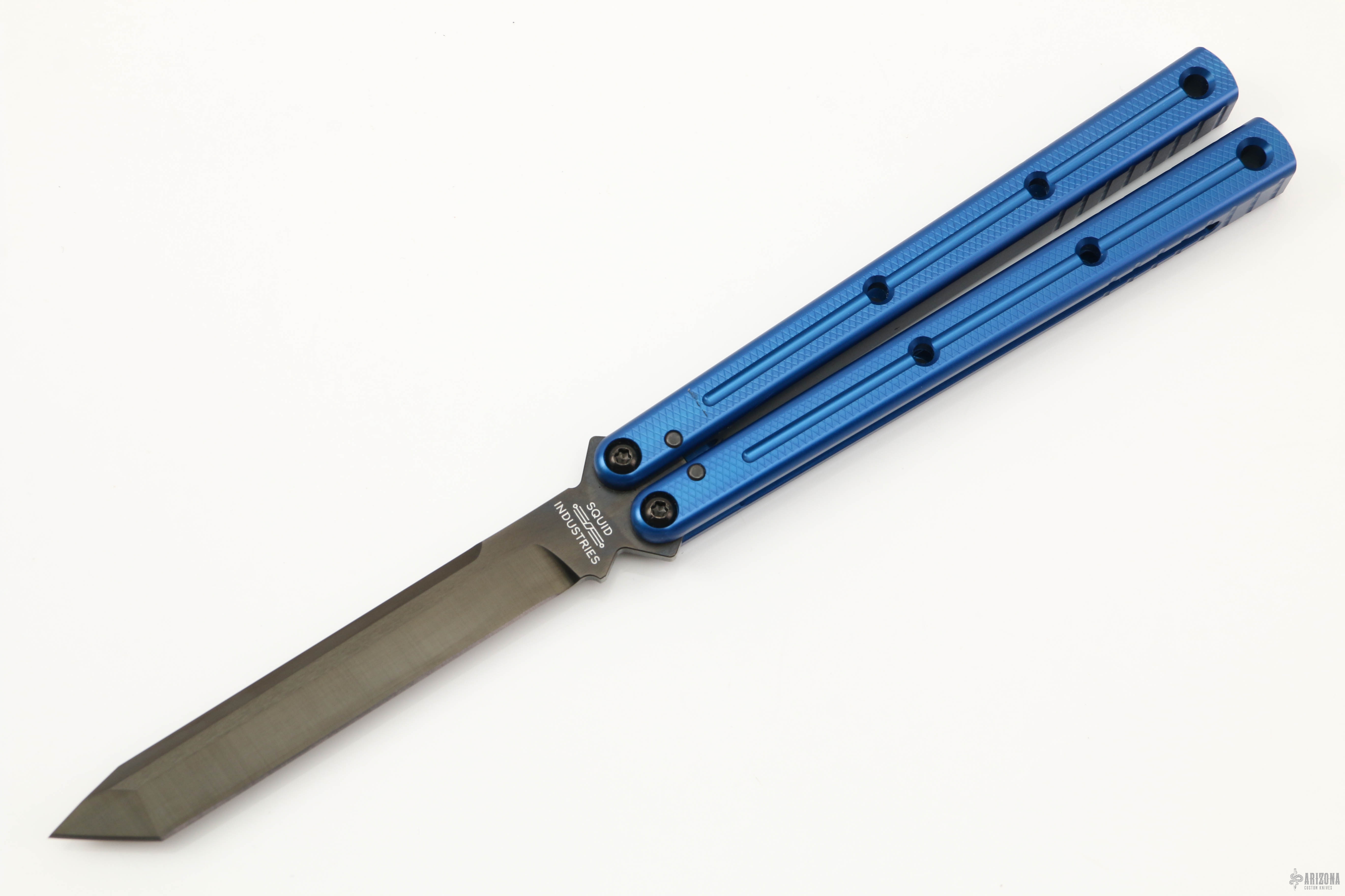 Krake Raken - Inked Blue | Arizona Custom Knives