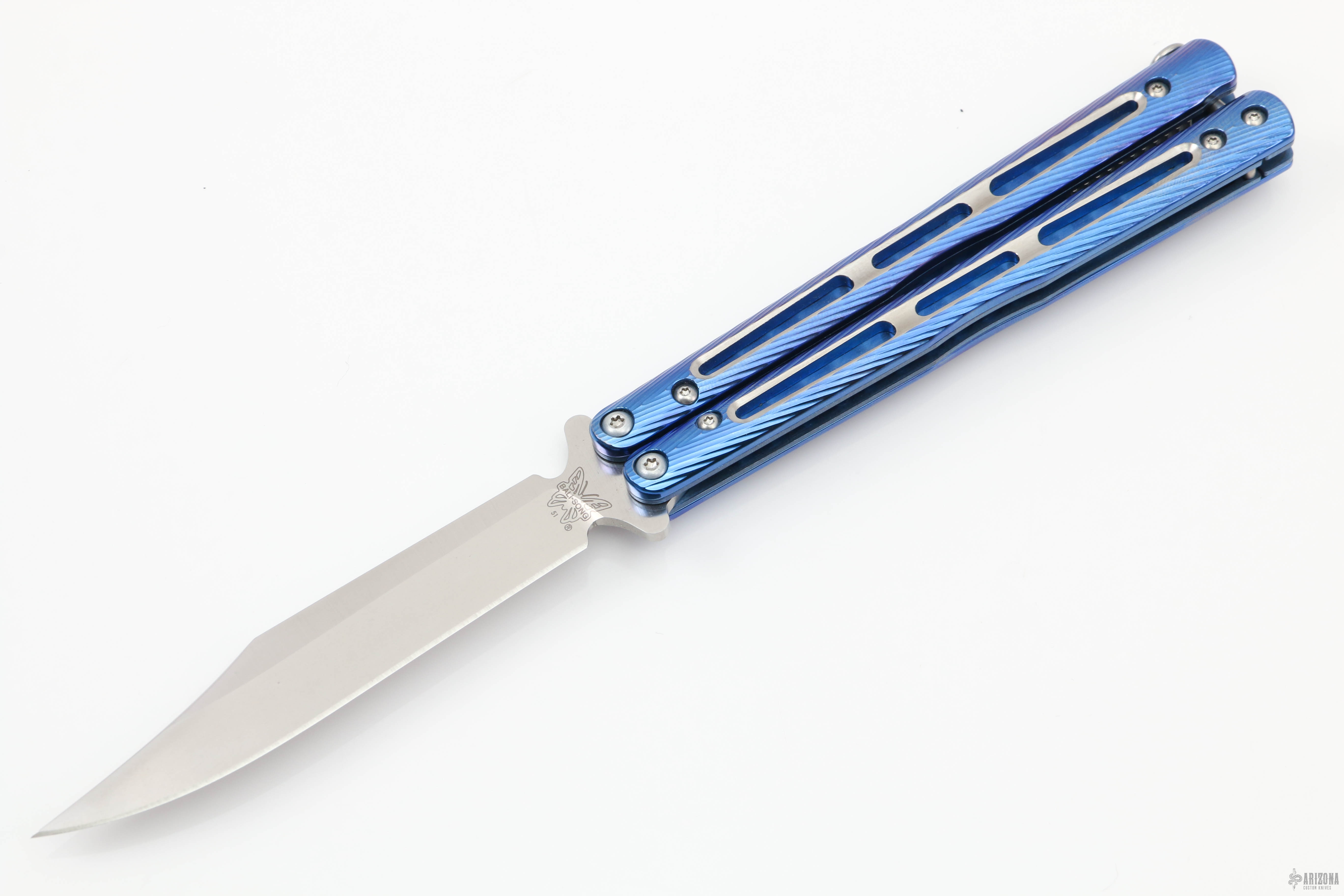 Model 51 Morpho with Titanium Scales - Reground by Steve Marcuzzo - Arizona  Custom Knives