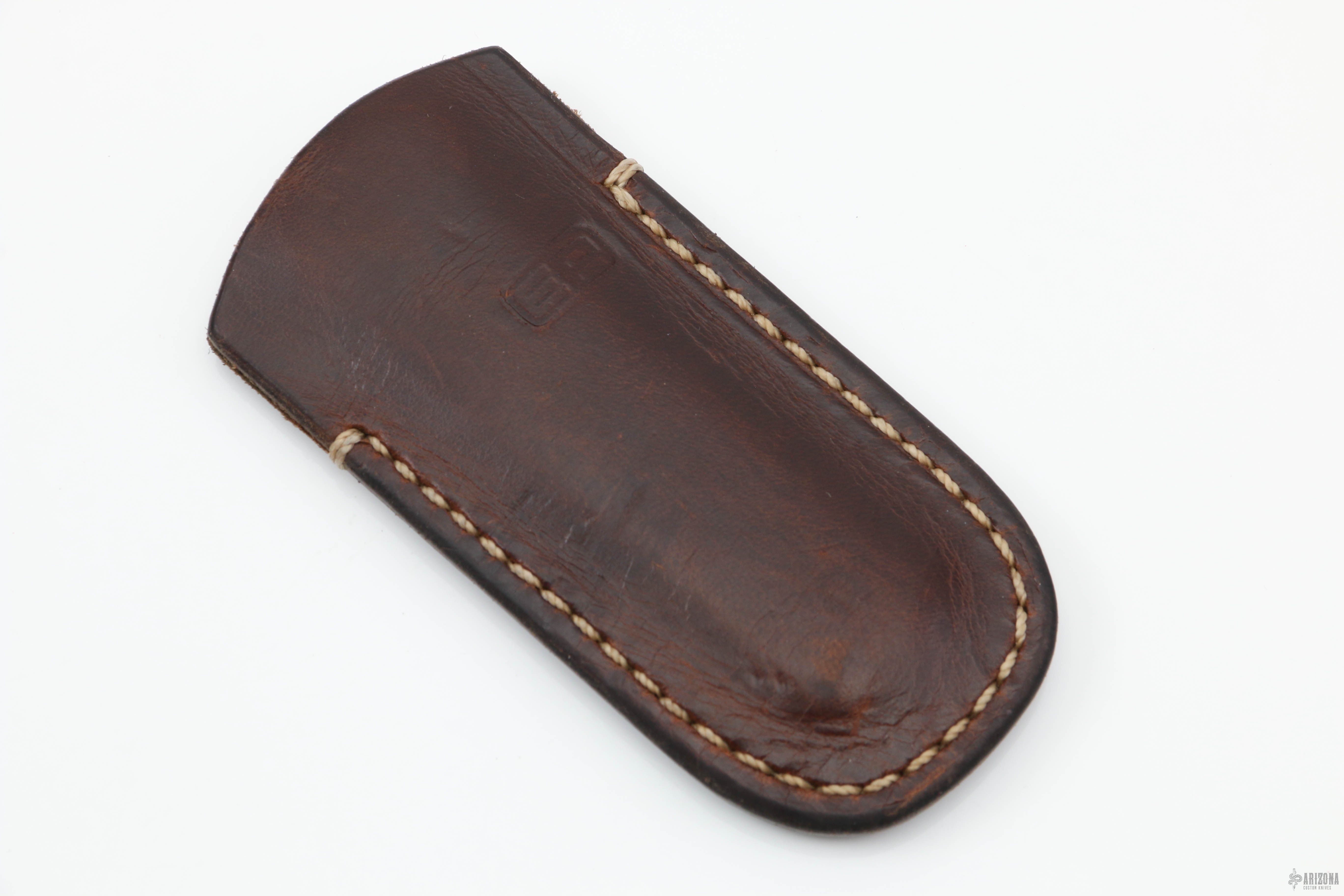 Brown Leather Pocket Sheath Arizona Custom Knives