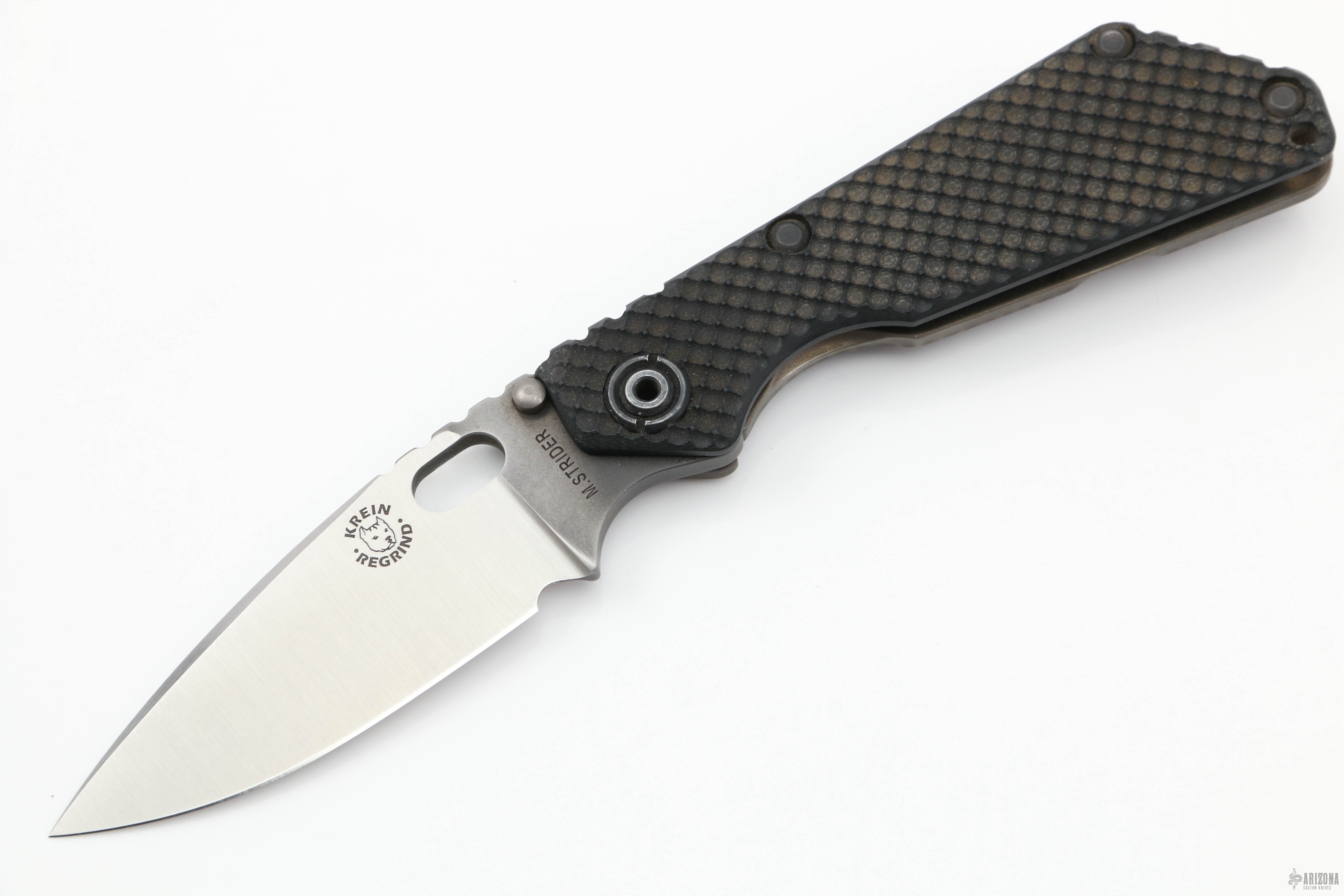 MSC SNG G-10 Gunner Grip - Tom Krein Regrind - Arizona Custom Knives