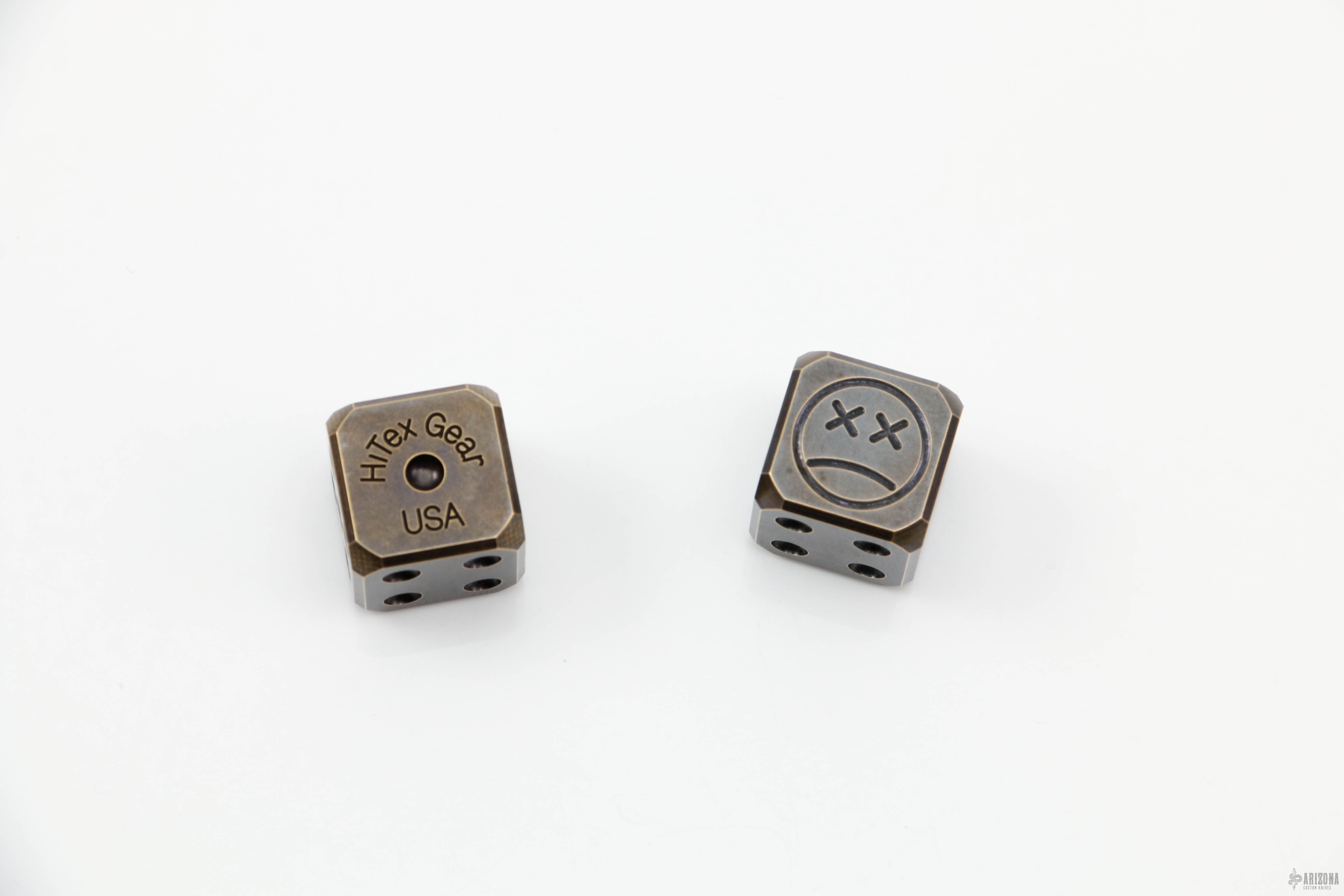 Hitex AFK Bronze Dice - Arizona Custom Knives