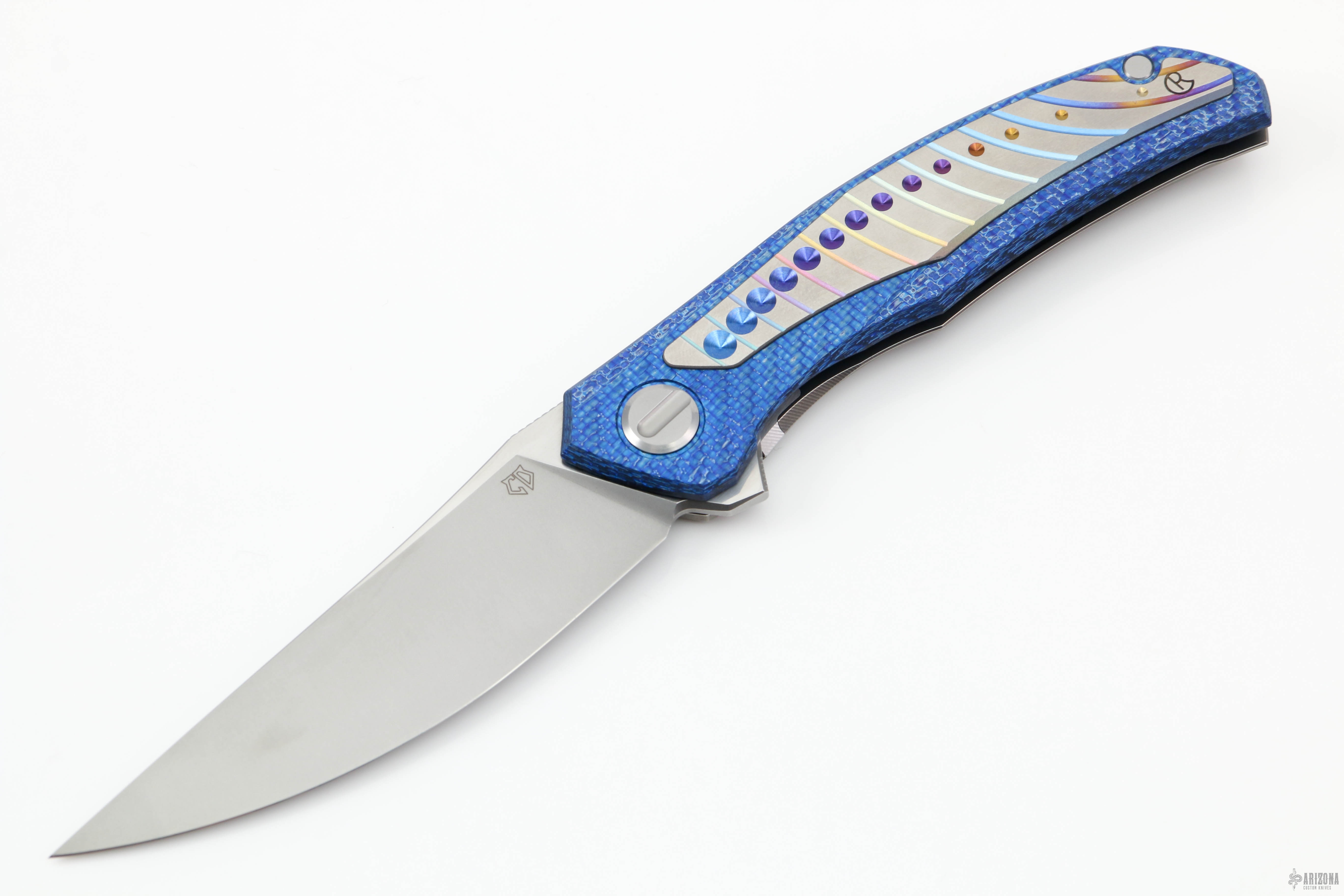新品未開封品♡FORME 26SS UV CUT BOLERO ネイビー UV UniQuantum - Unique Graphic Reeve Collab - Arizona Custom Knives
