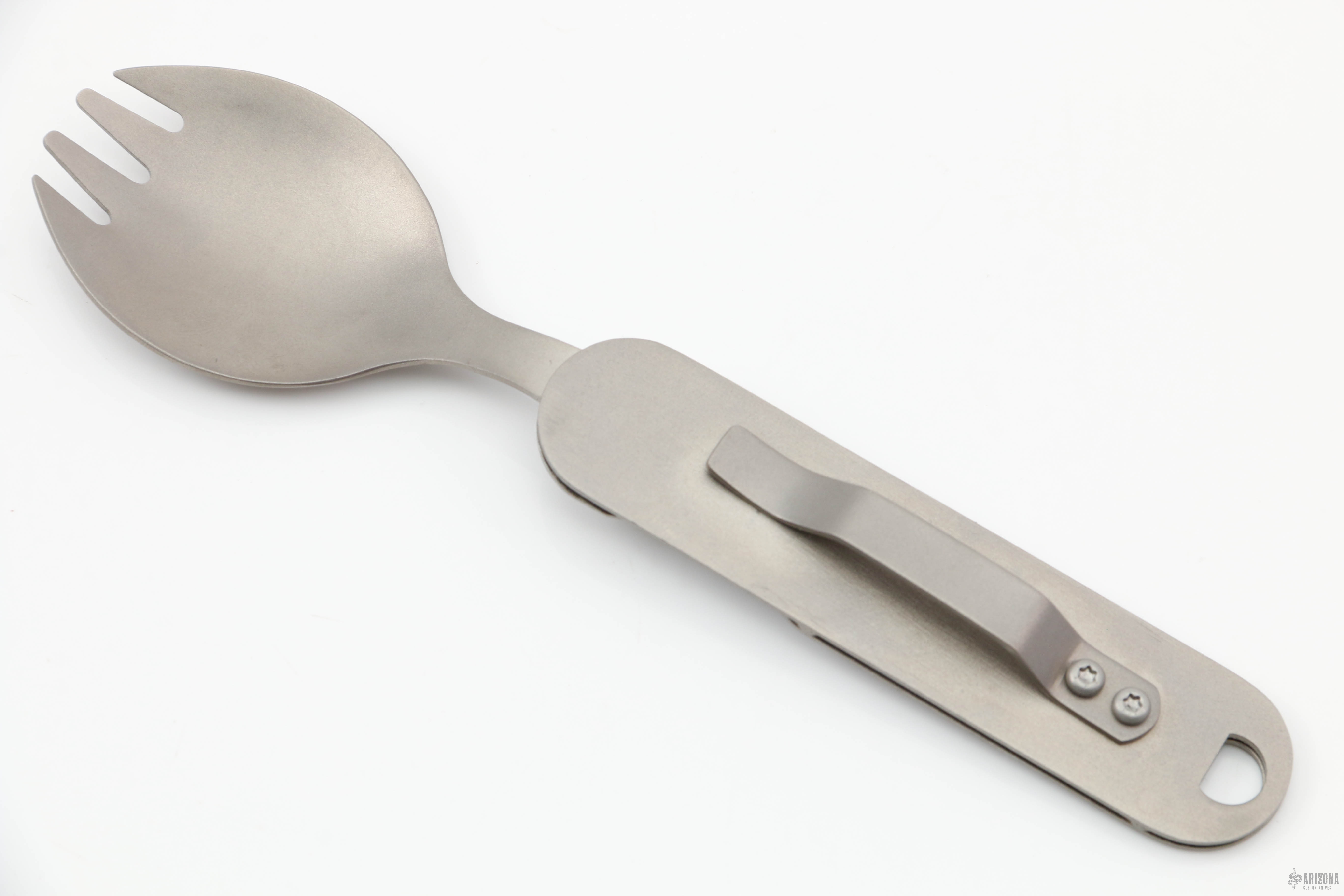 Titanium Folding Spork Arizona Custom Knives