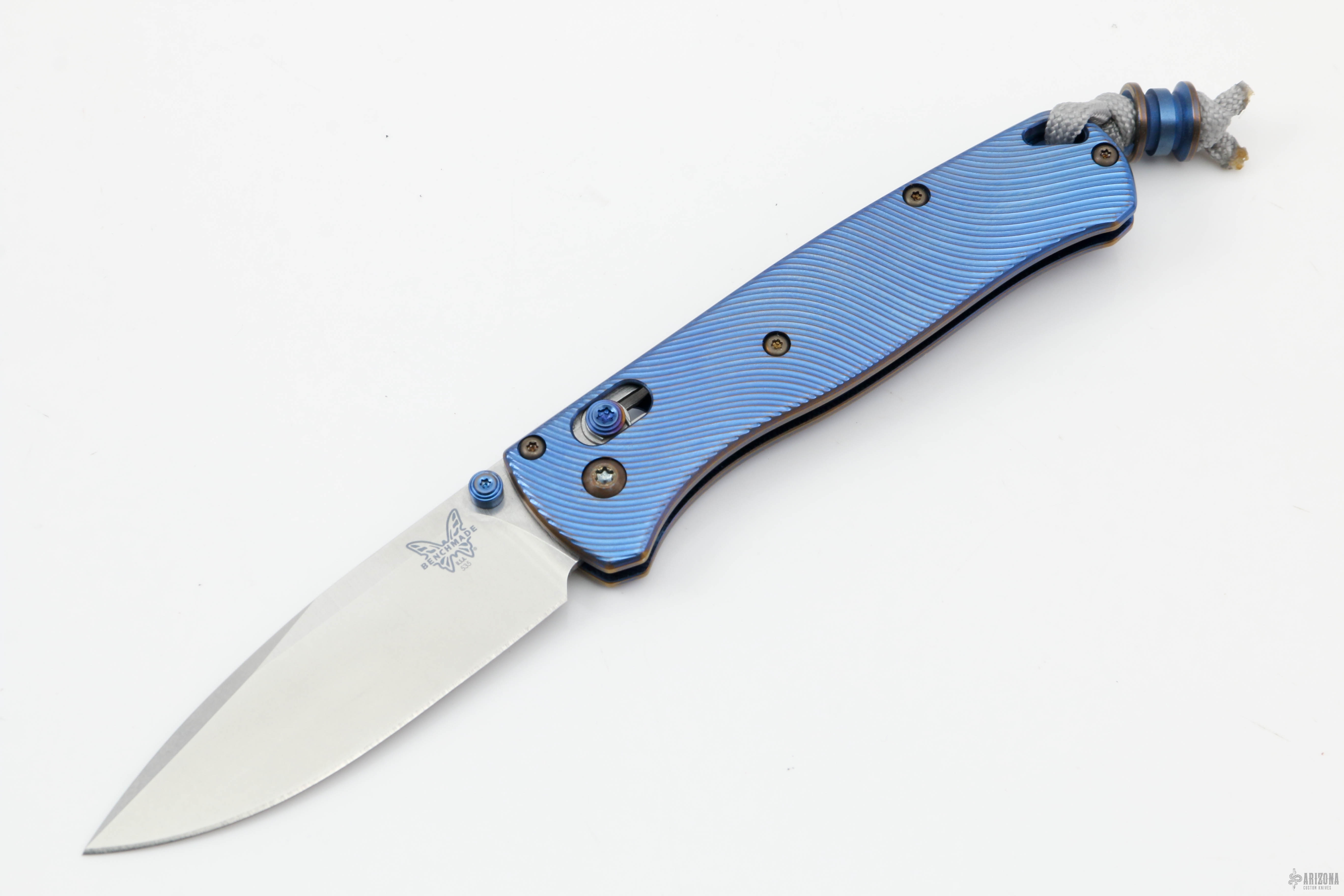Benchmade Mini Bugout Thumb Stud Custom XL Socket Back Thumb Stud EDC