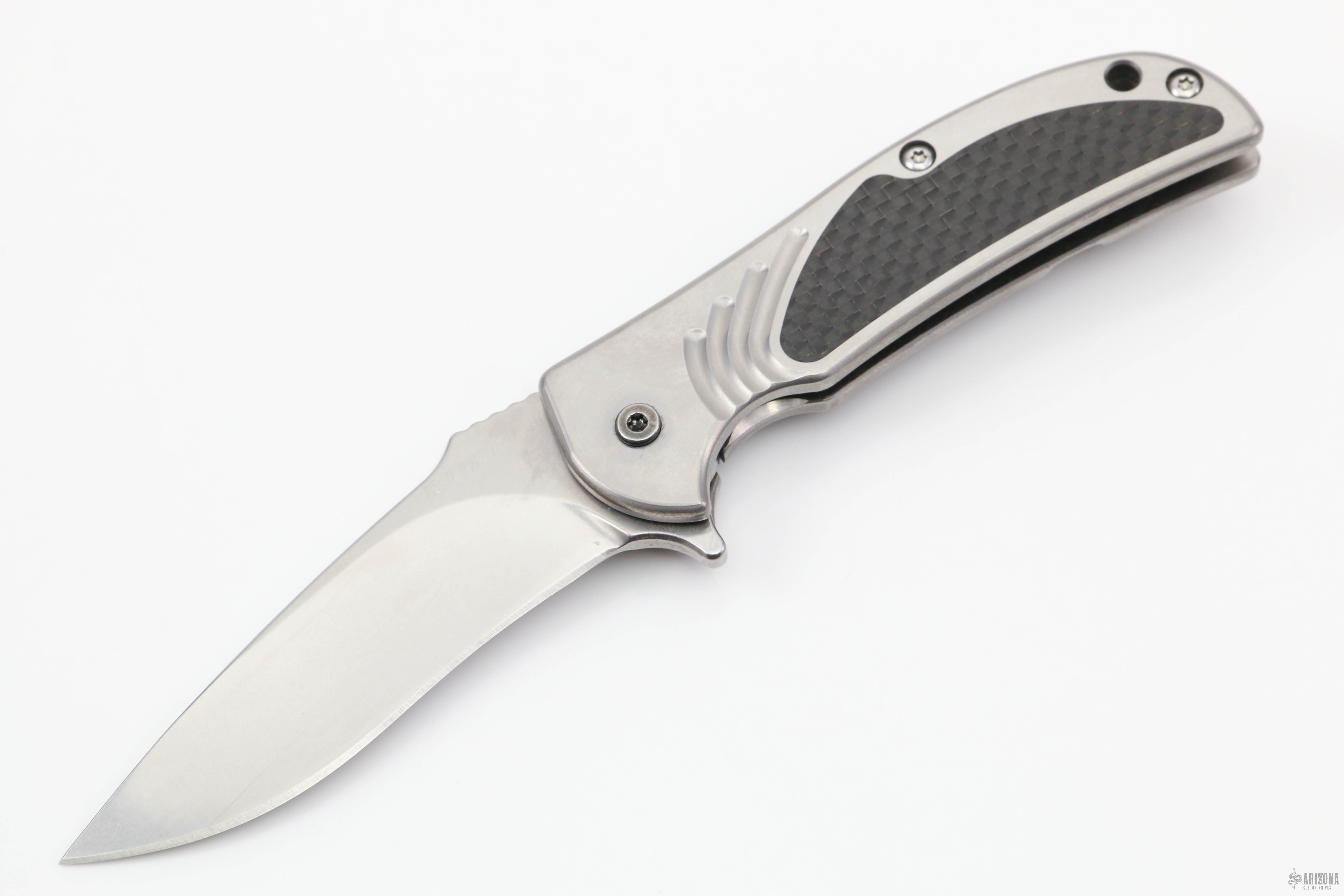 Modulator - Lightning Strike Carbon Fiber - Arizona Custom Knives