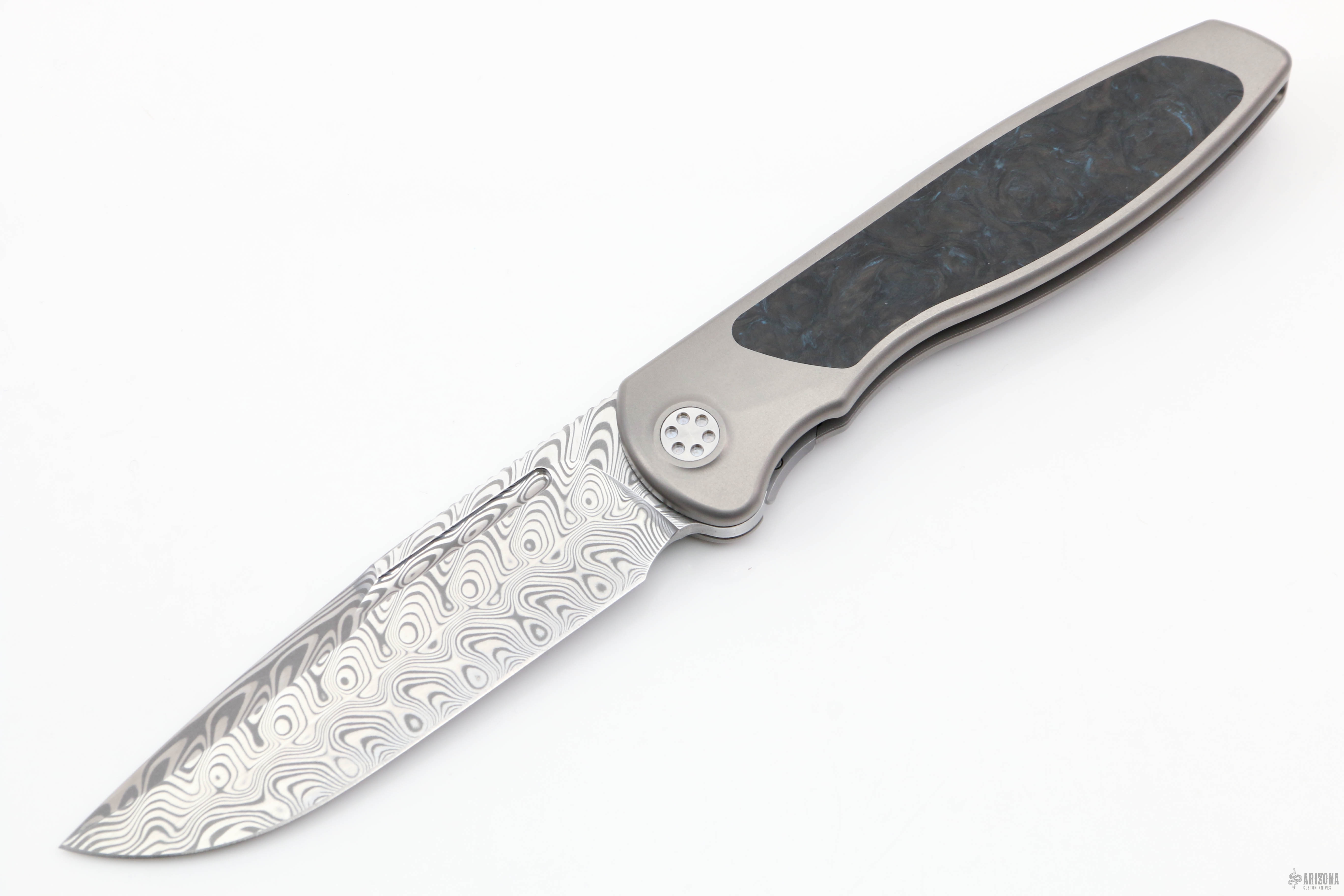 Tempest Damascus Blade – Mini Katana