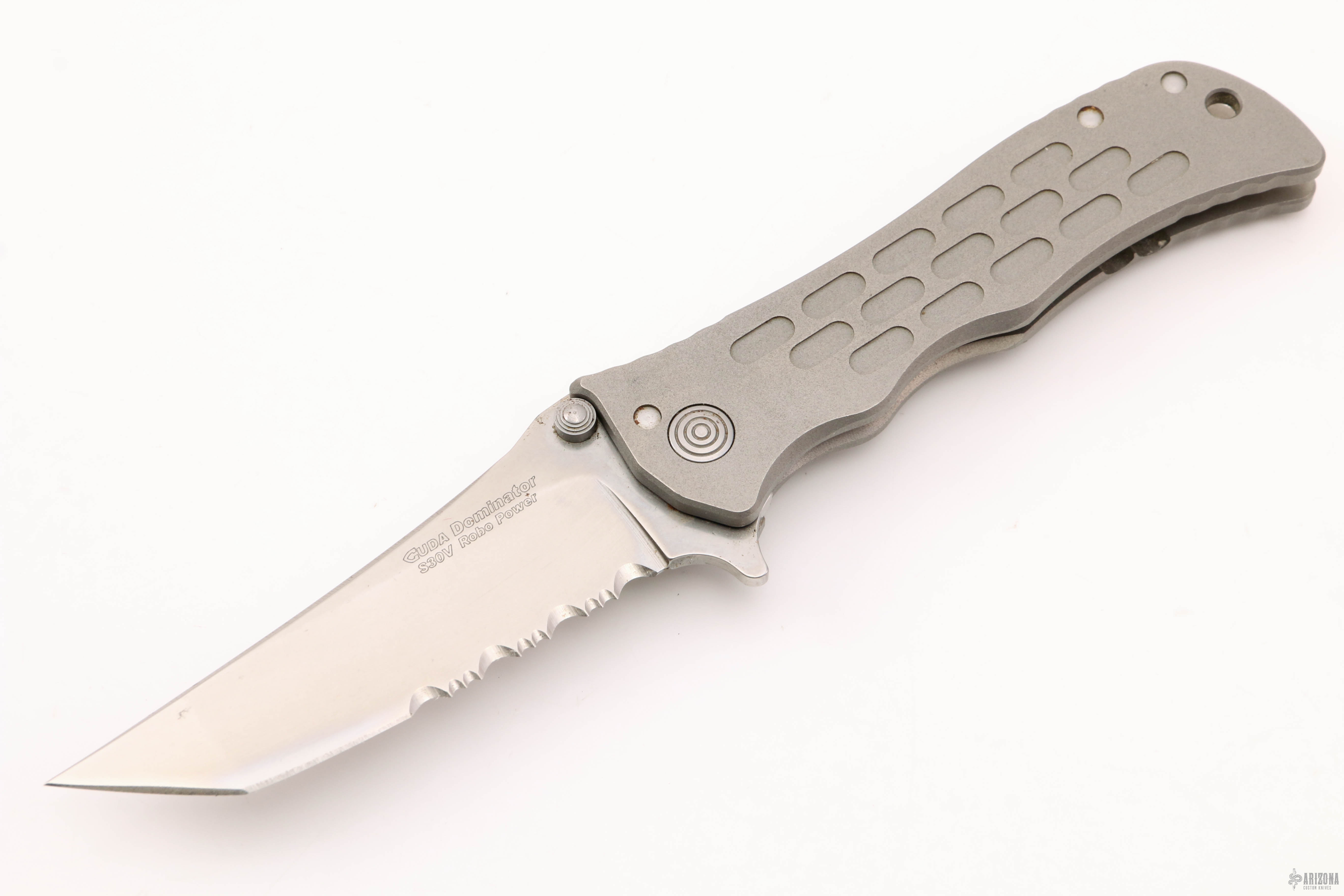 Cuda Dominator - Robo Power - Tanto - Arizona Custom Knives