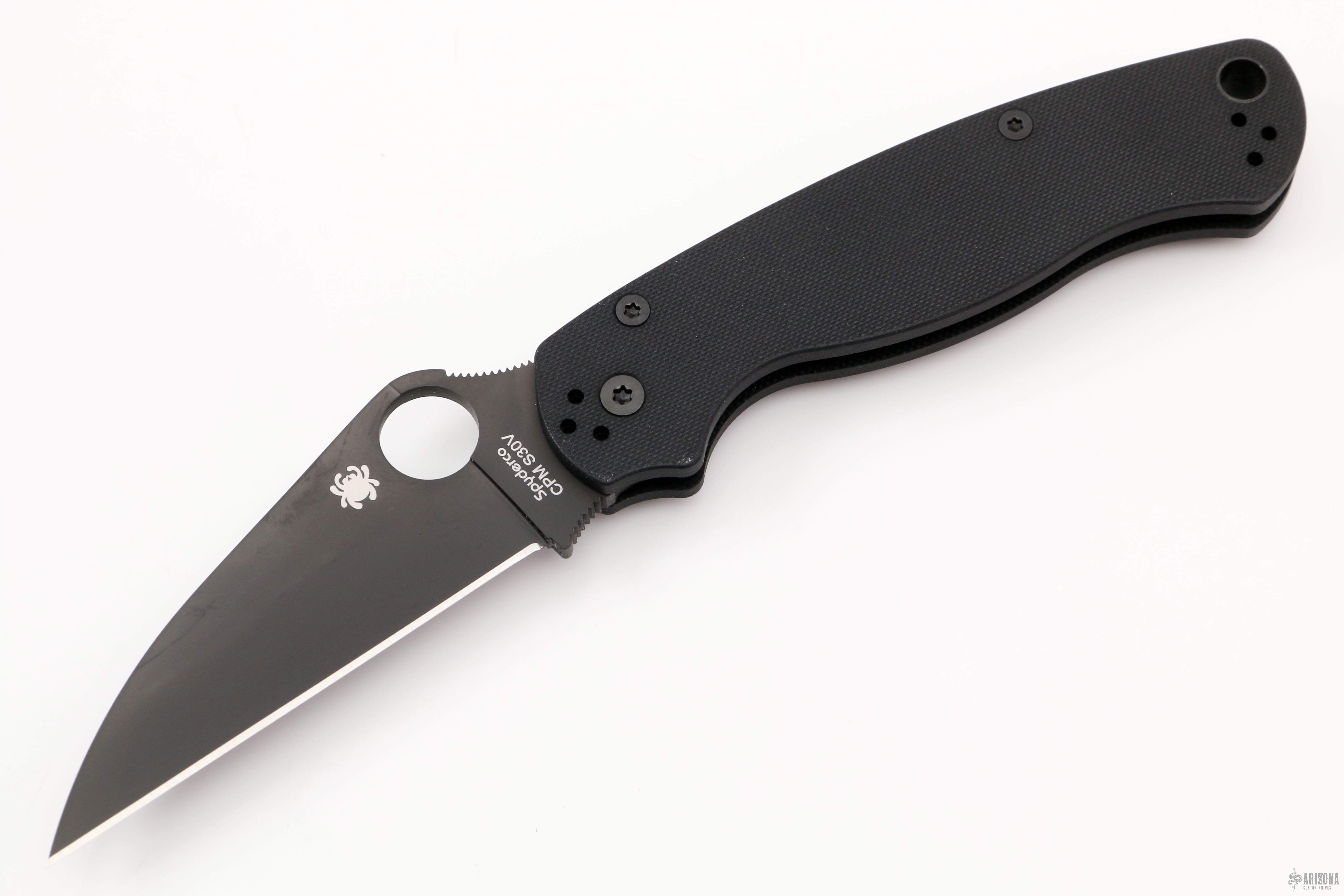 C81GPWCBK2 Paramilitary 2 Wharncliffe BK - Arizona Custom Knives