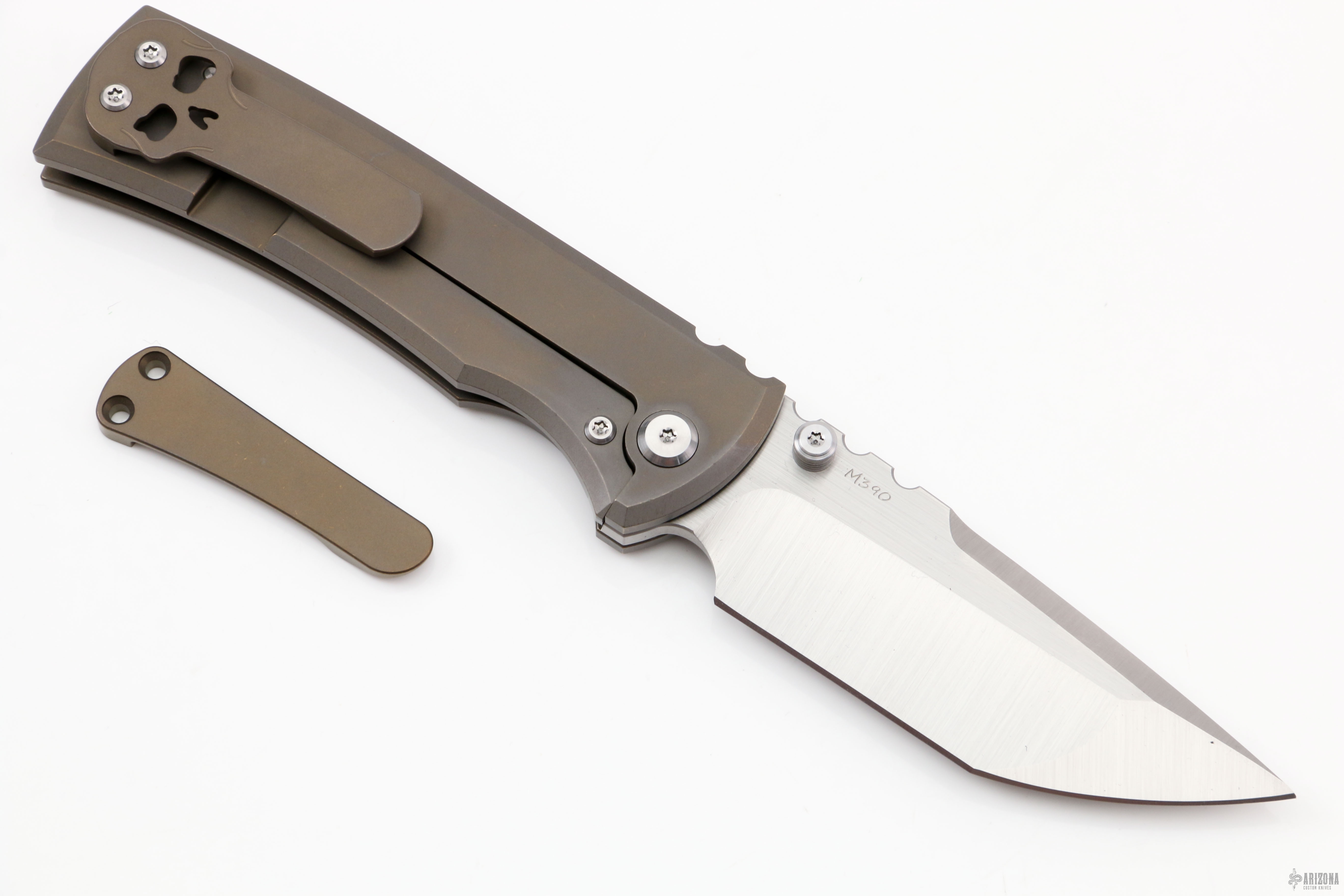 Chaves Exclusive Redencion 229 Chisel Grind Arizona Custom Knives