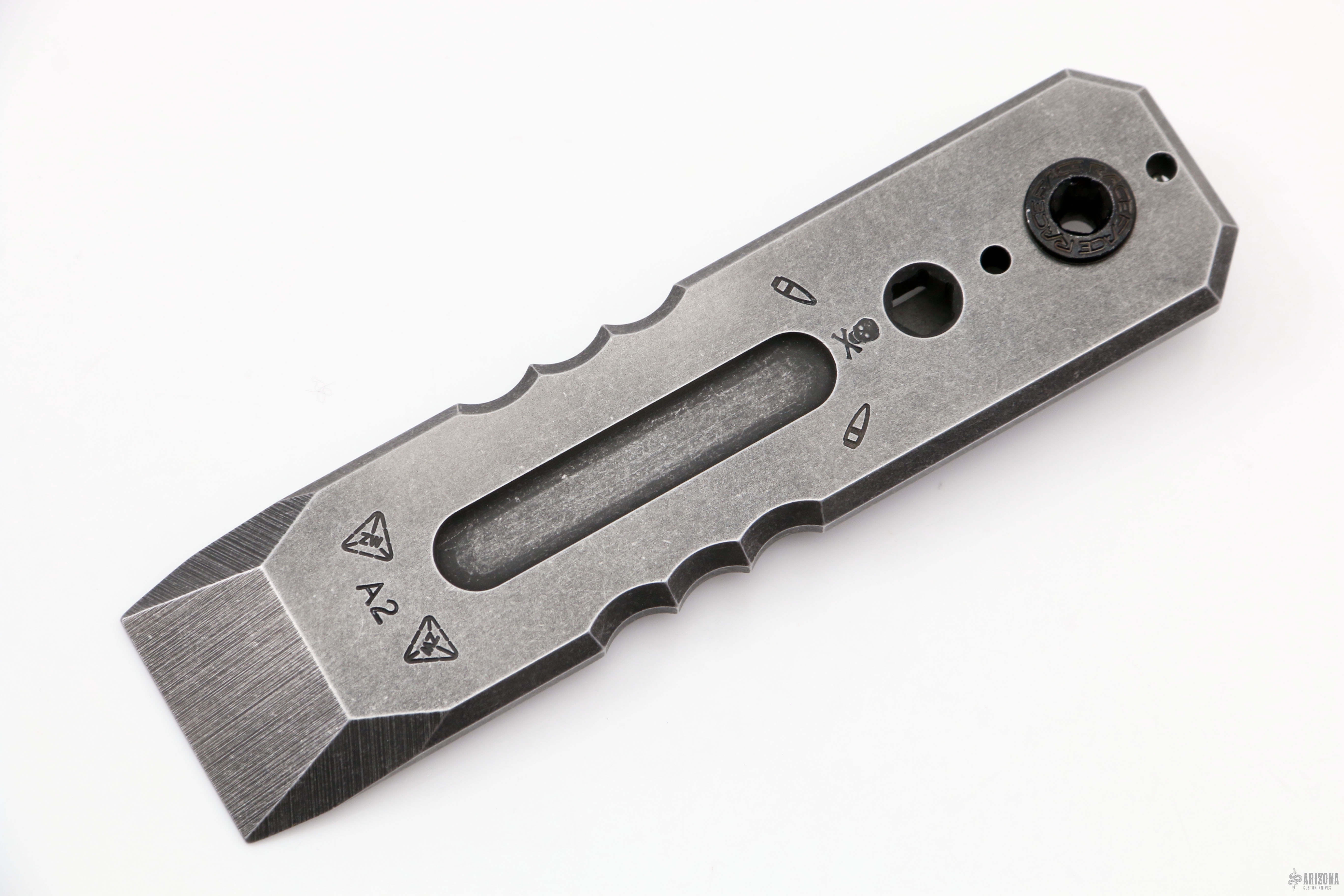 Pry Feature Big Girtha - Wide A2 Pry - Arizona Custom Knives