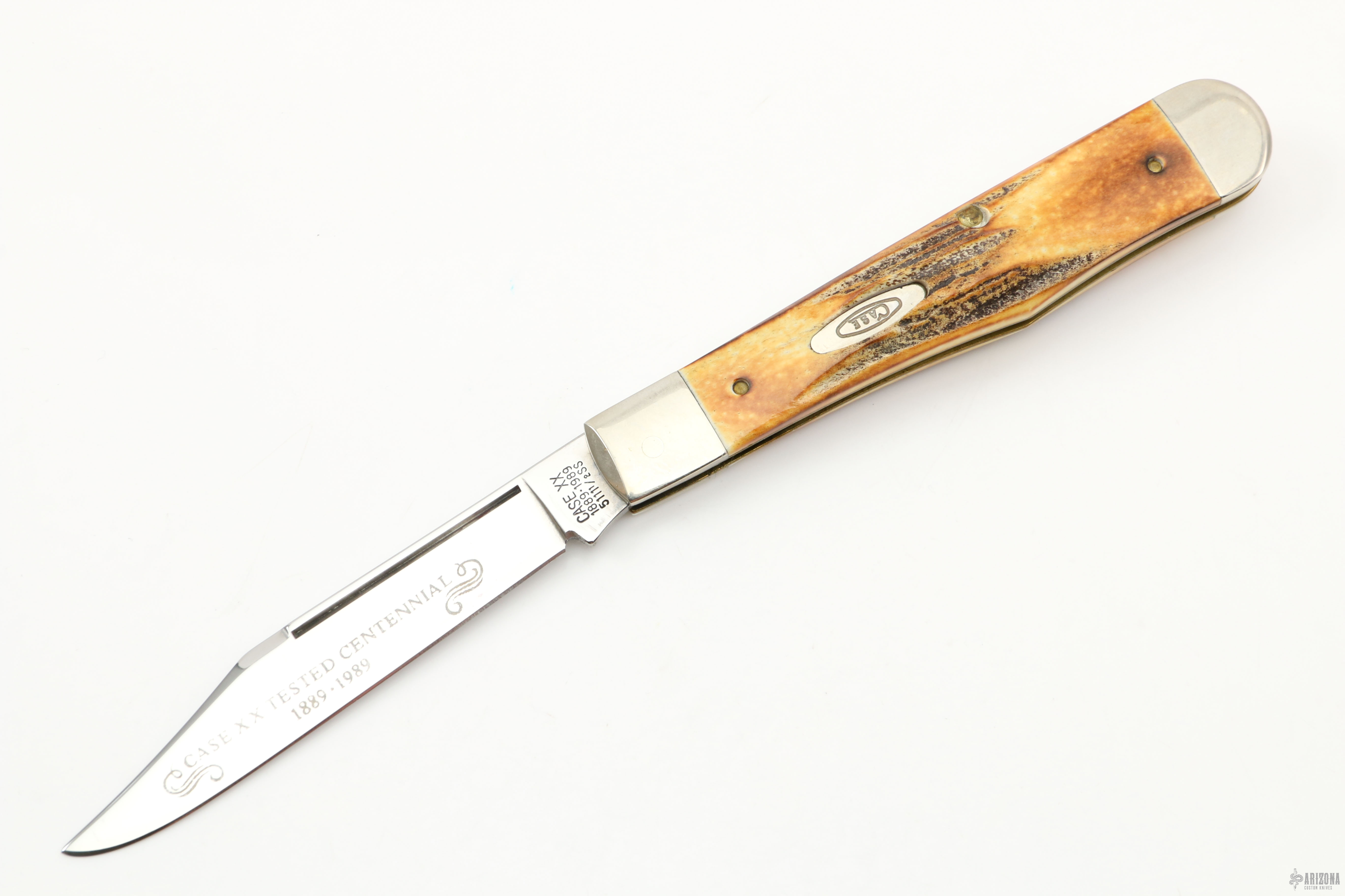 1889-1989 Centennial 5111 1/2 SS Trapper - Arizona Custom Knives
