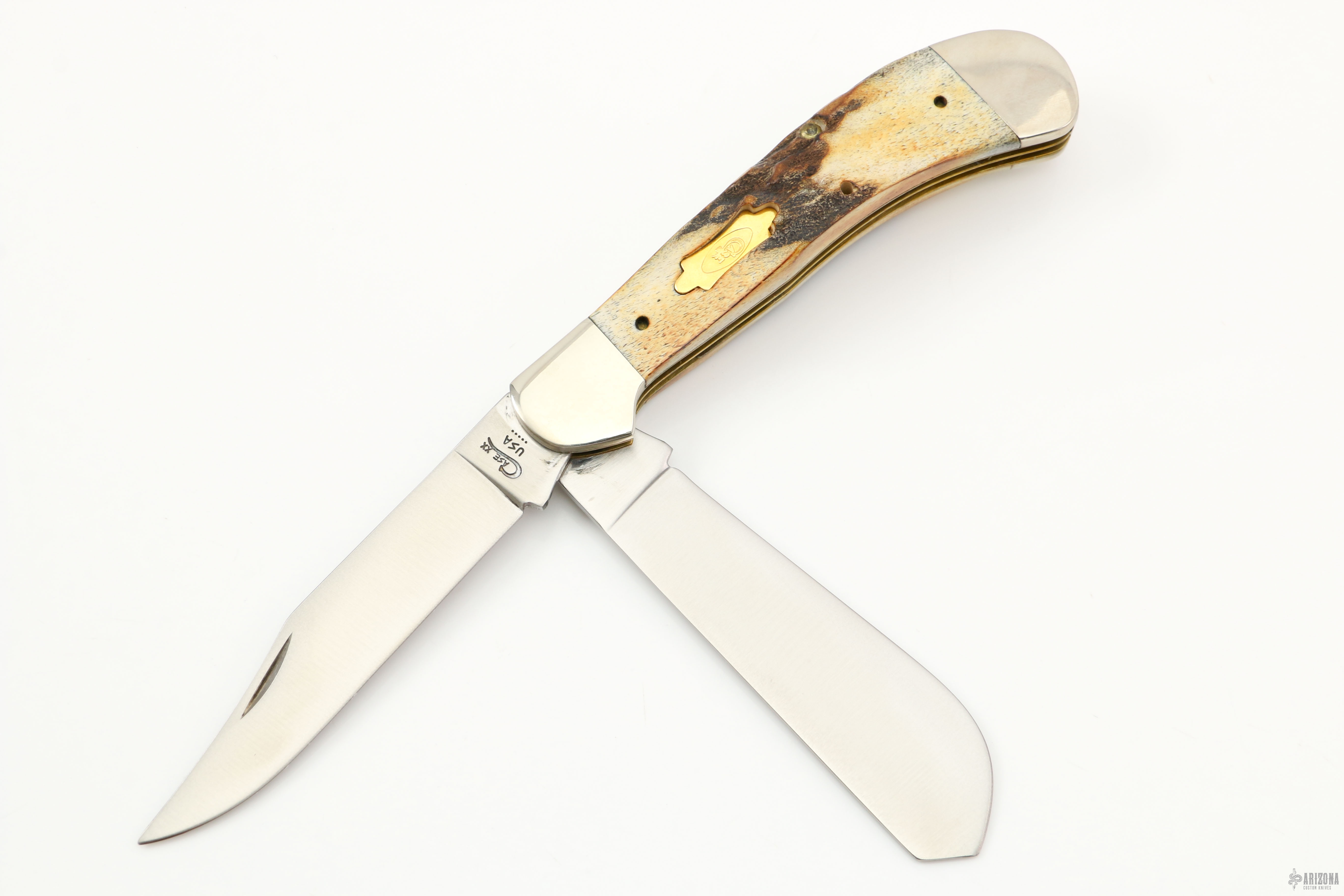 1995 62100 Saddlehorn Trapper - Arizona Custom Knives