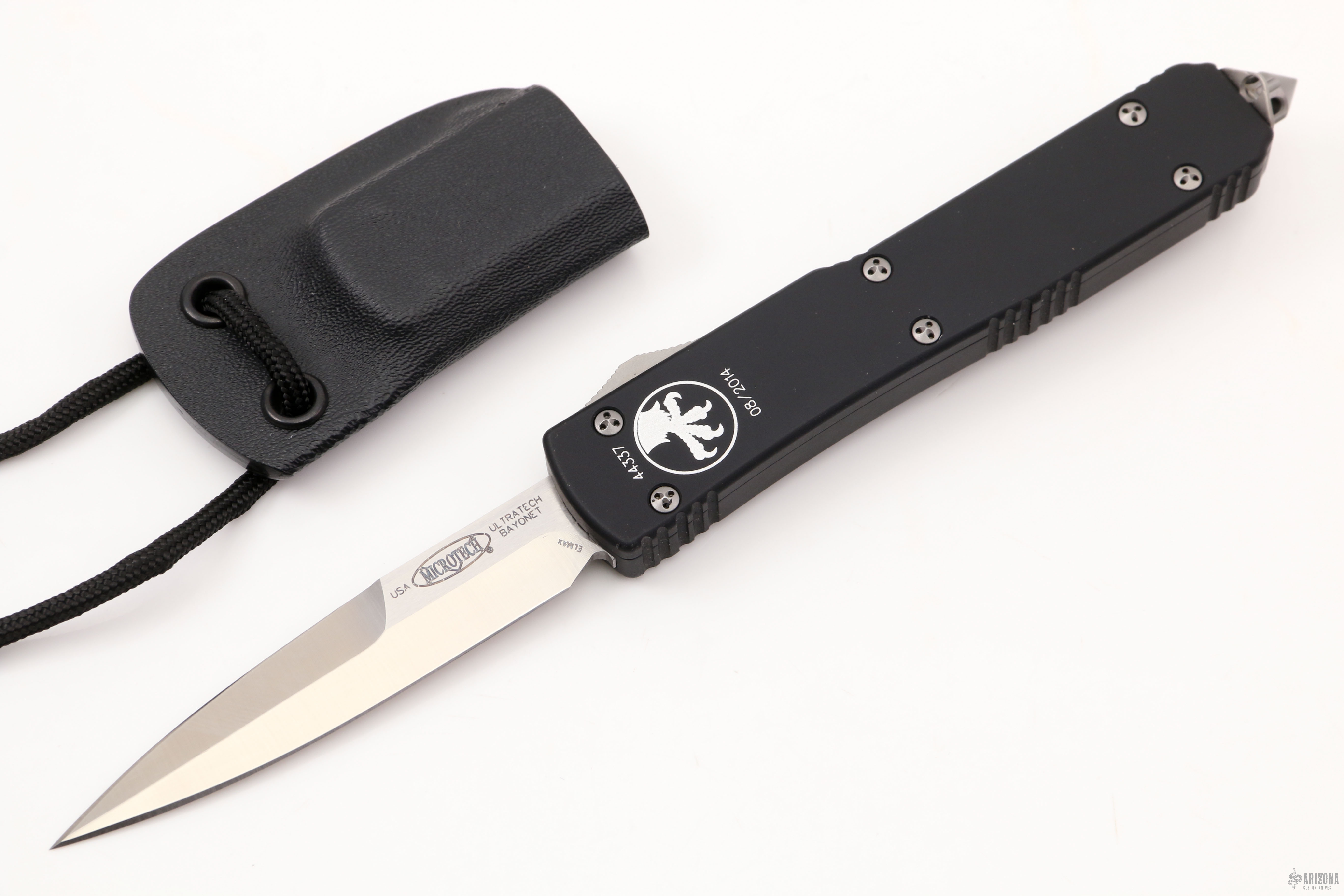 Custom Bayonet 120-4 Ultratech - Bayonet Satin Standard - Arizona Custom Knives