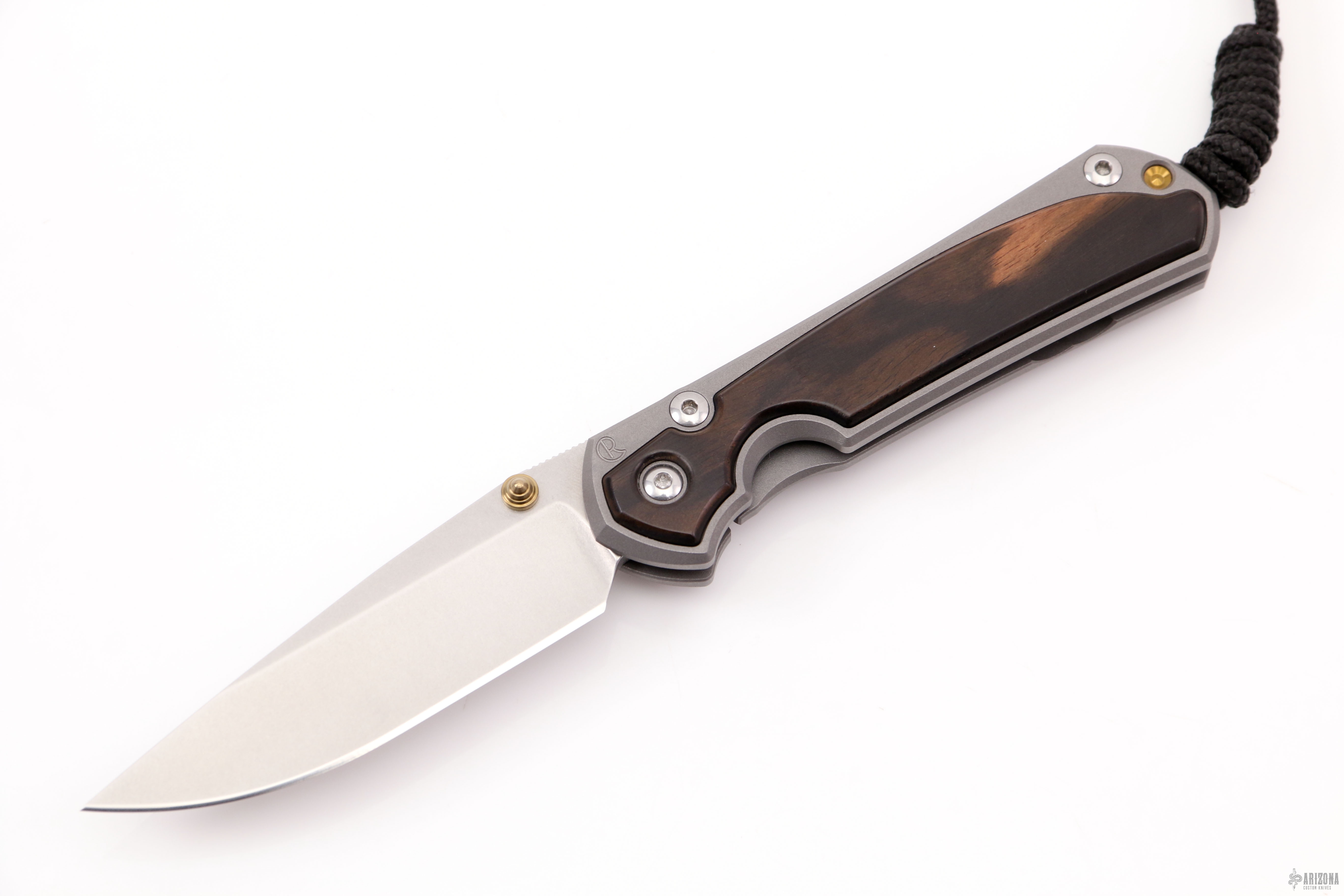 Small Sebenza 31 - Macassar Ebony - Arizona Custom Knives