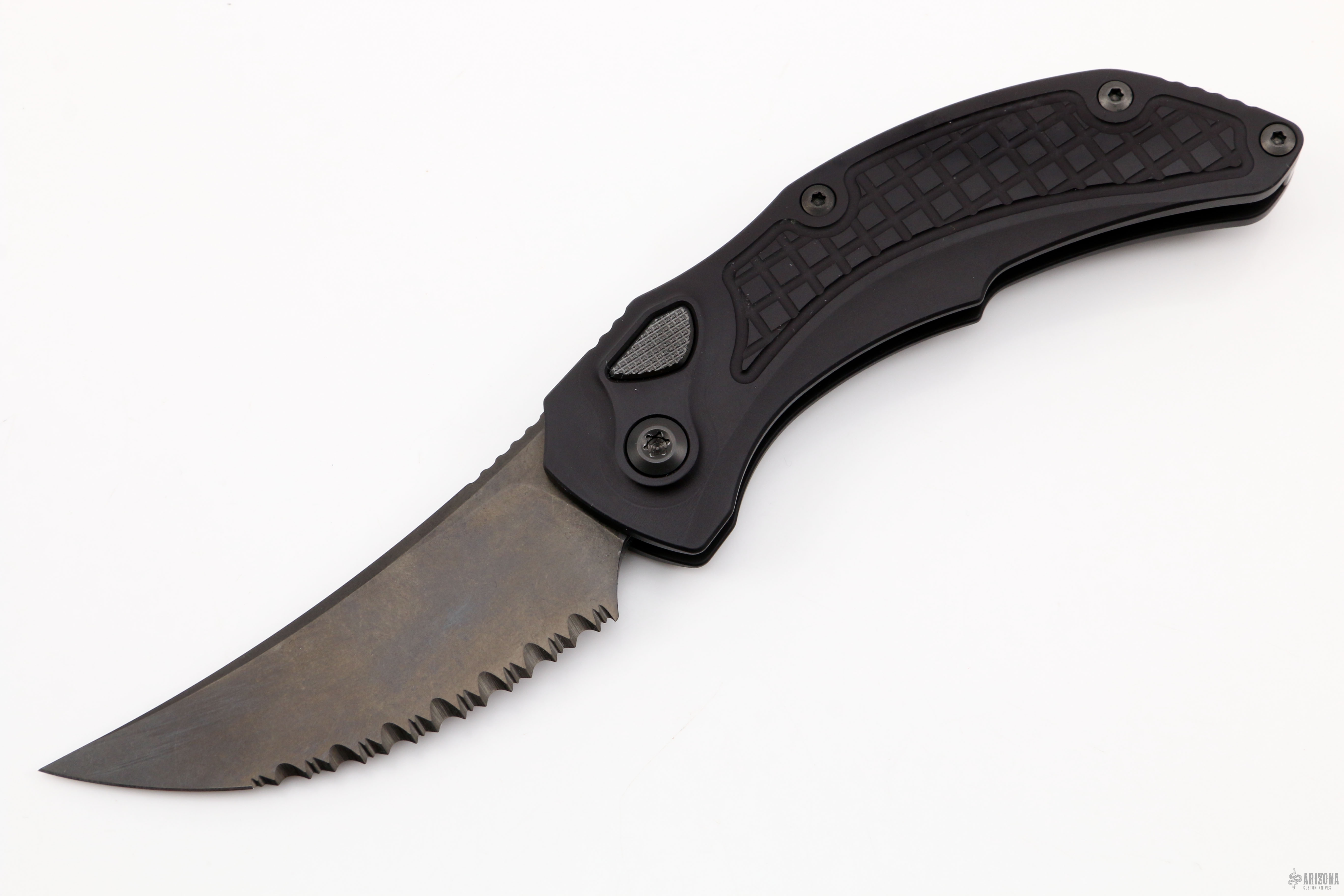Microtech Brachial S/E Auto Knife Black (Apoc) - Blade HQ
