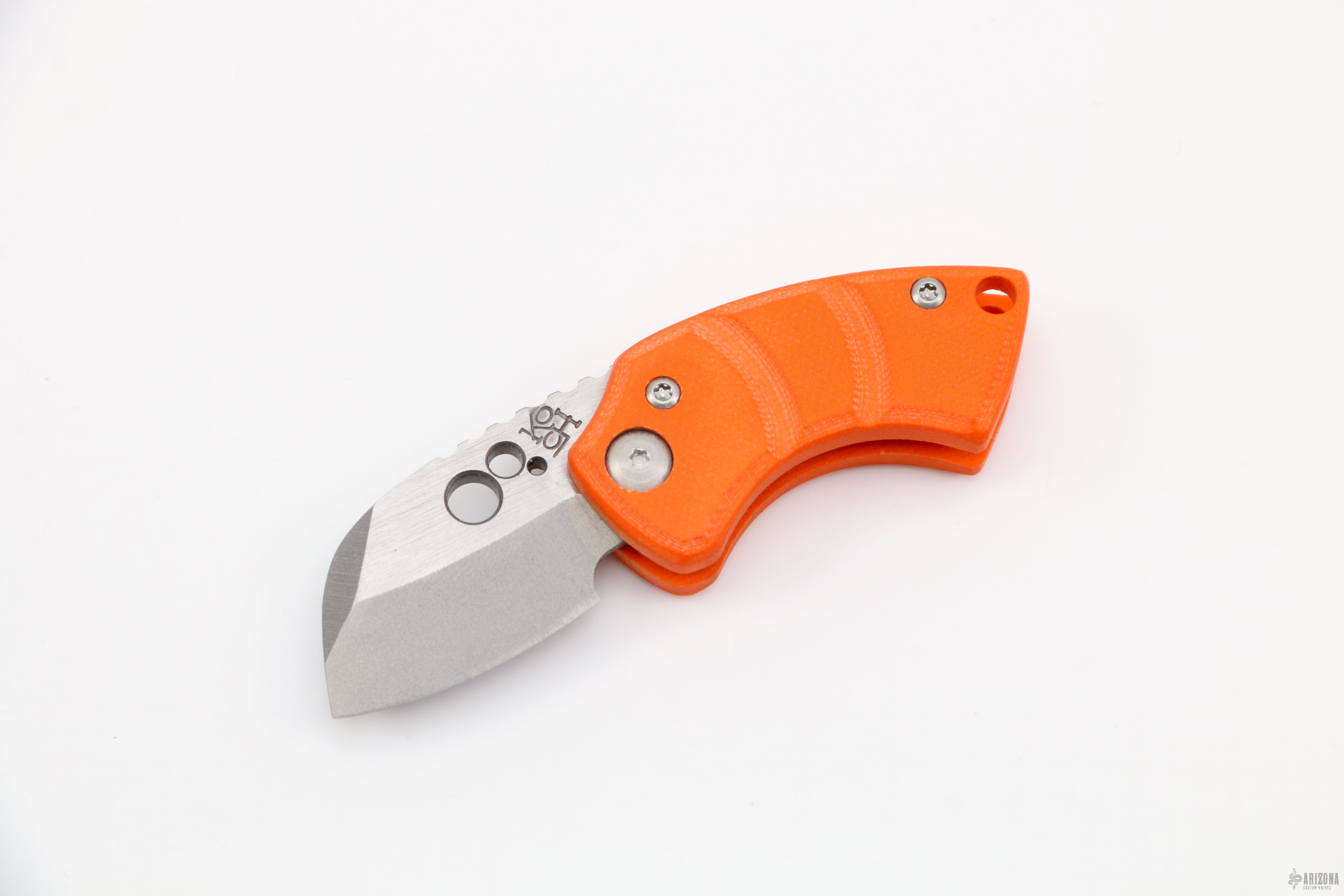 Gnat orange g 10 arizona custom knives