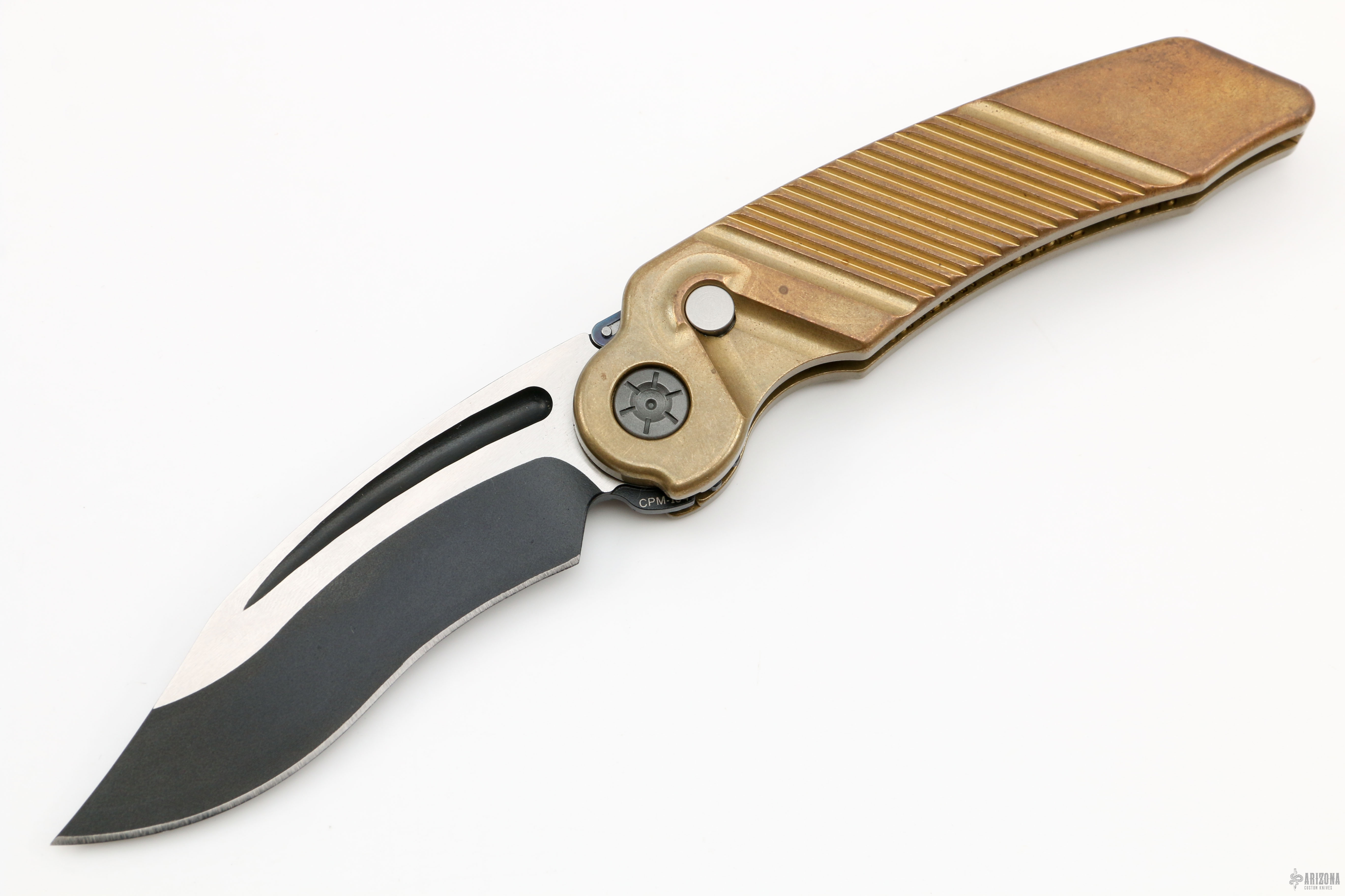 RatWorx MRX Two Tone Reverse Bronze Arizona Custom Knives