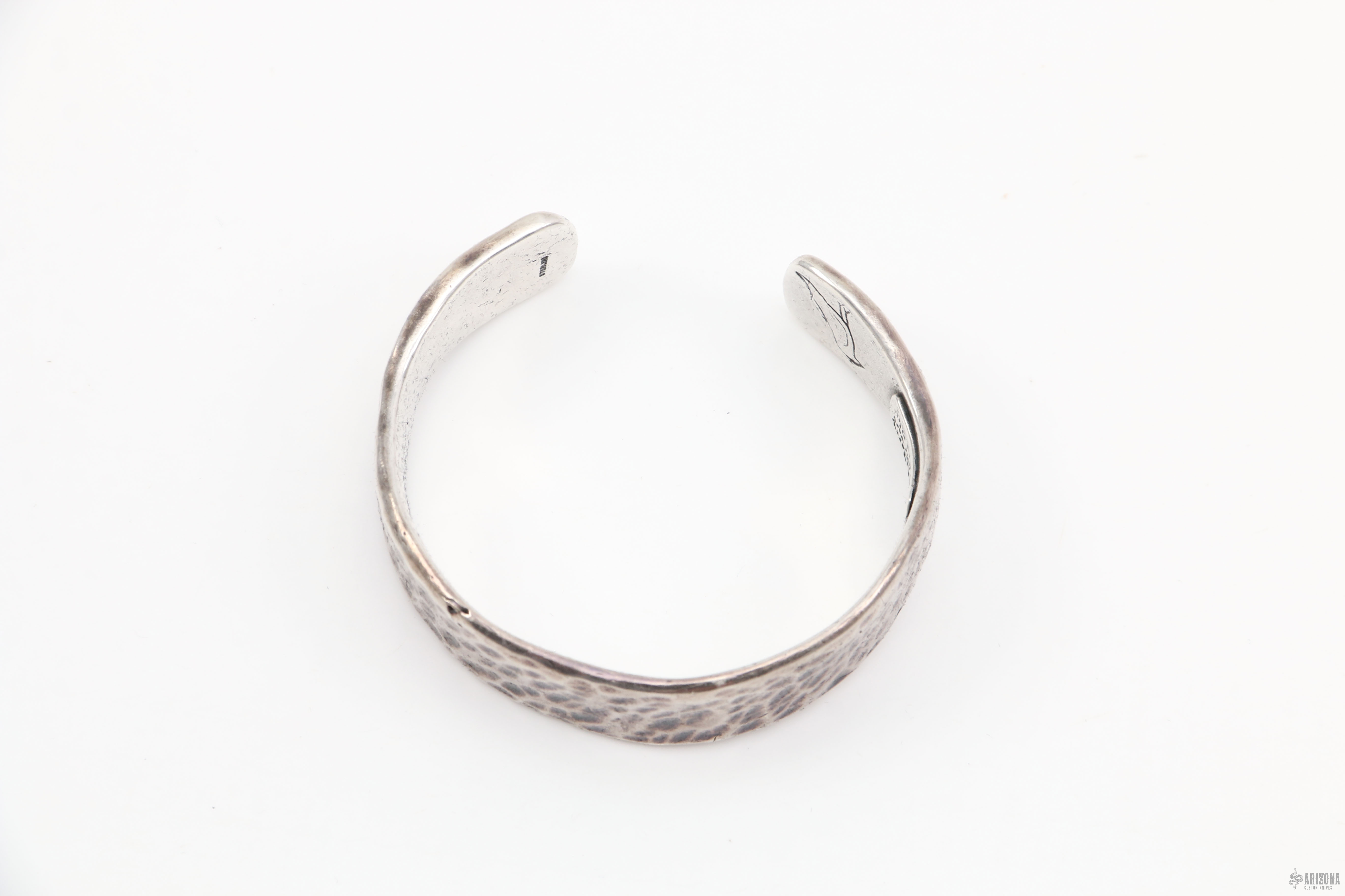 Jes MaHarry Hammered Sterling Silver Cuff Bracelet for 32 Bar