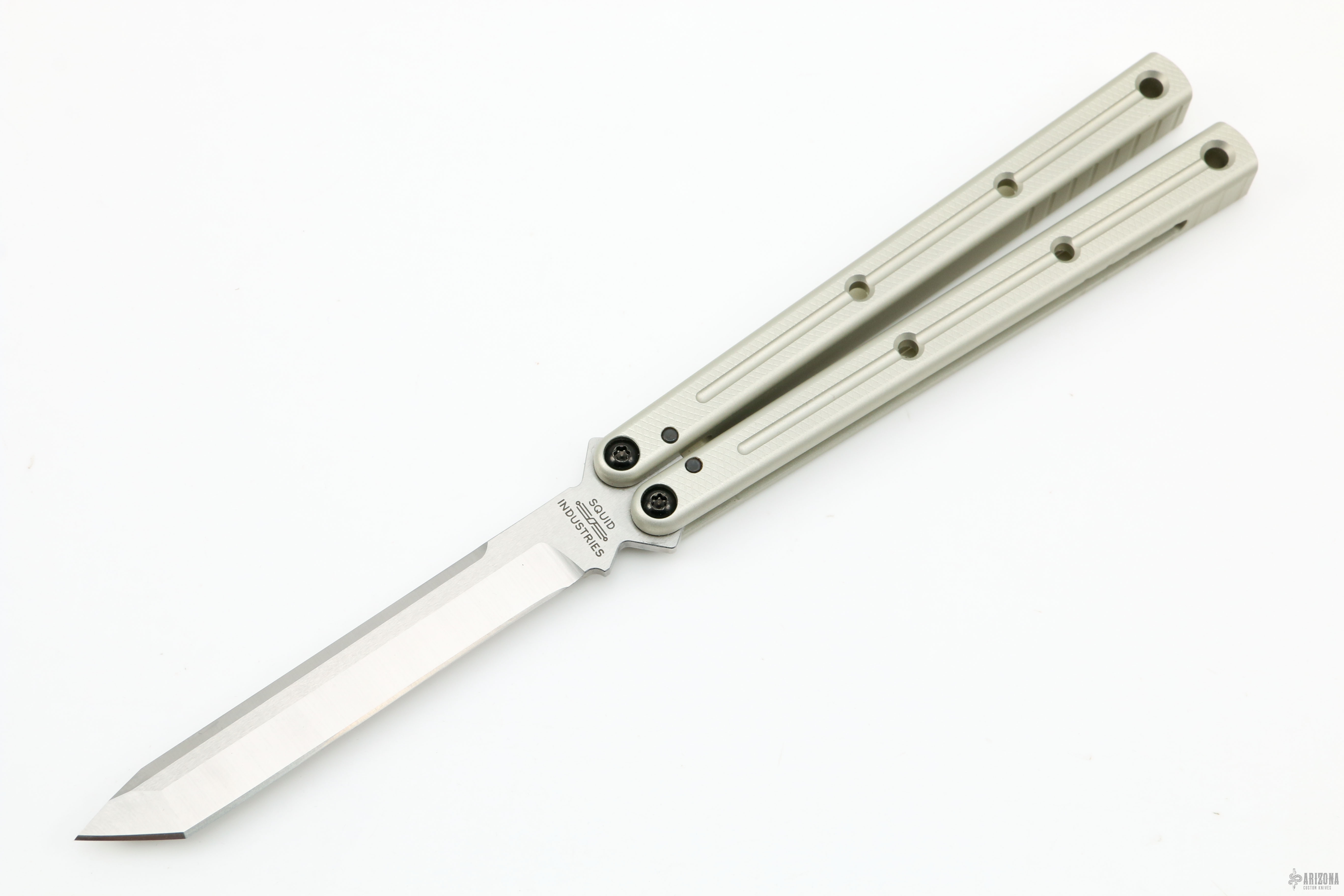 Krake Raken Tanto V2 - Silver - Arizona Custom Knives