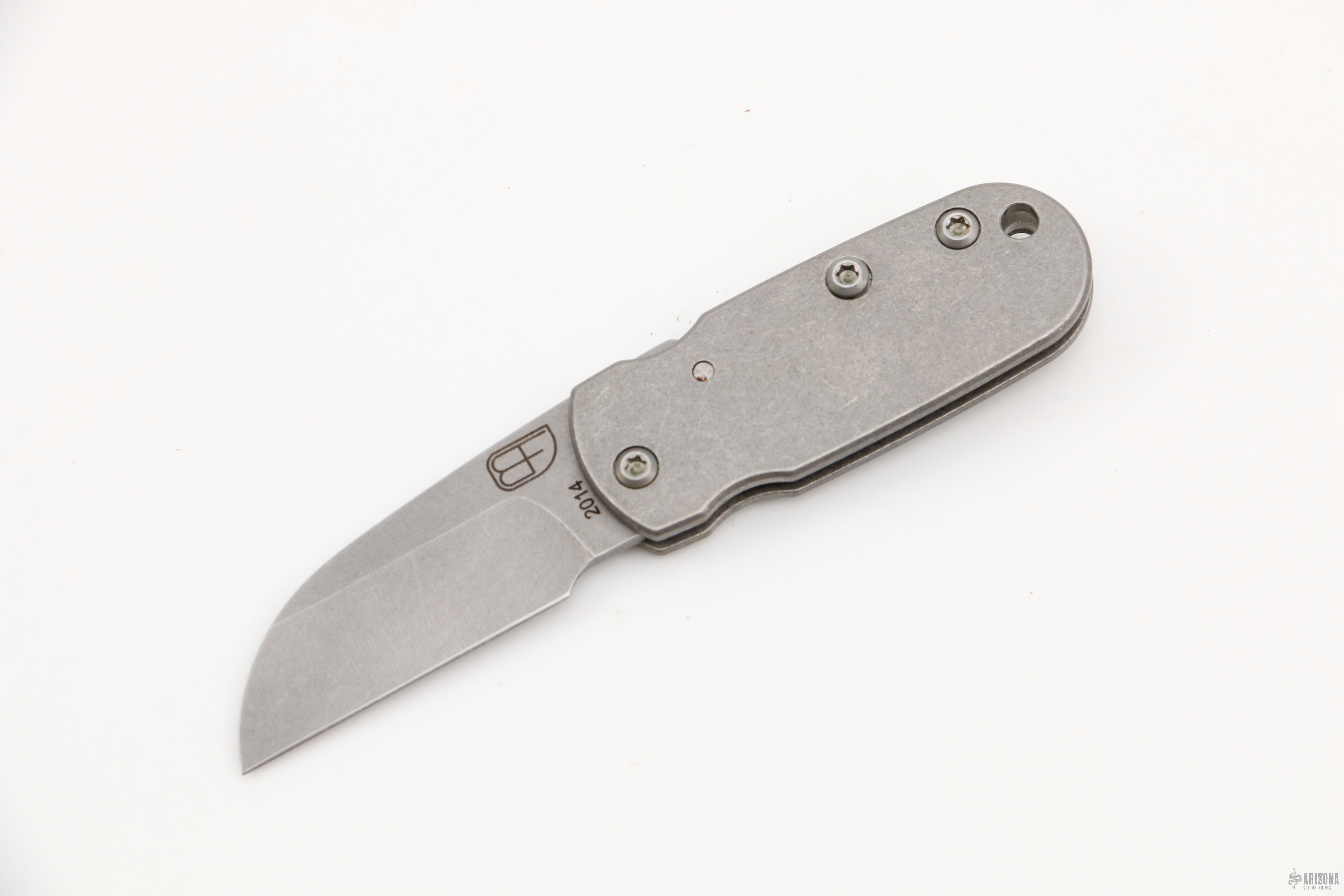 Frikky - Full Titanium w/ Clip - Arizona Custom Knives