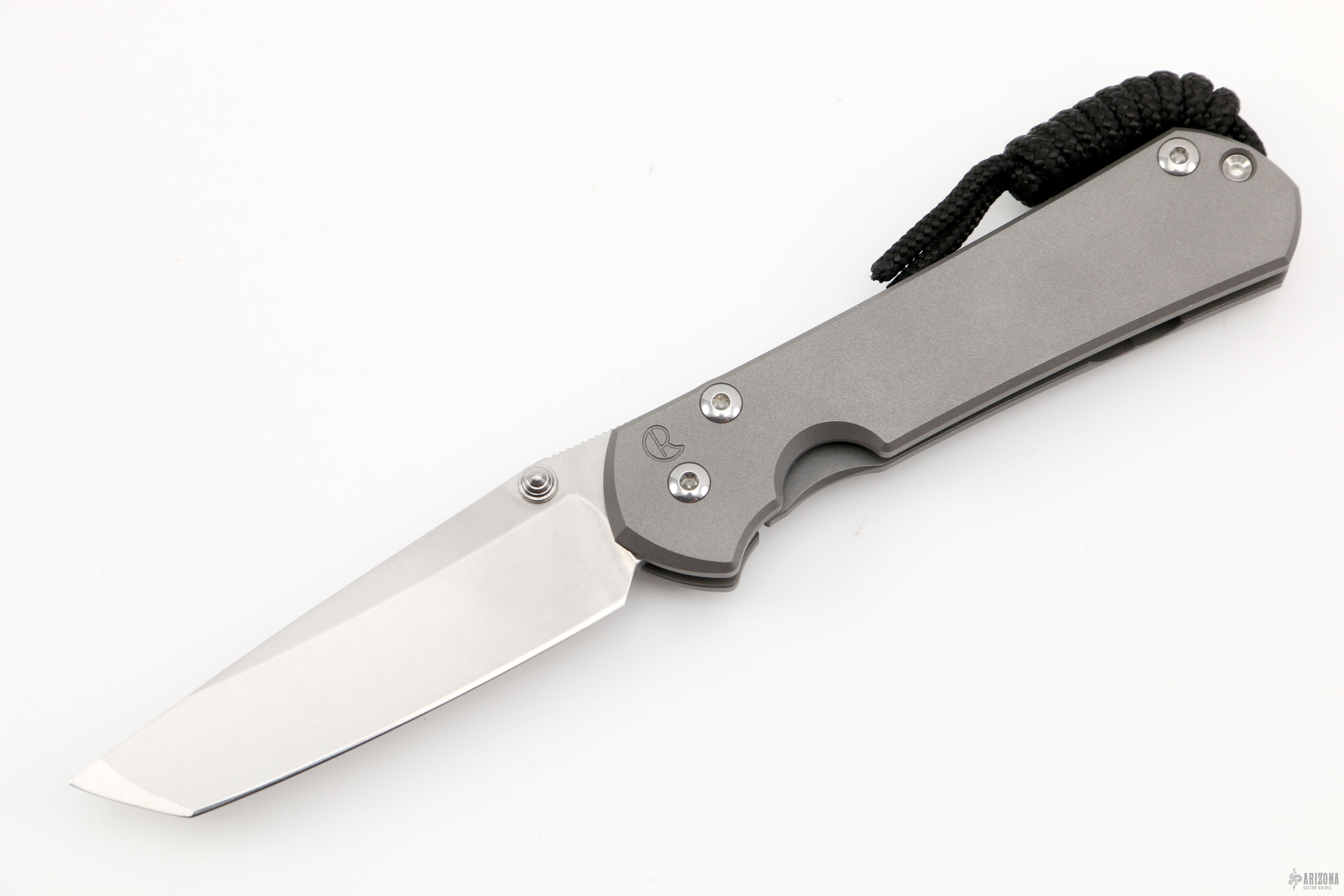 Small Sebenza 31 Plain - Tanto Glass Blasted | Arizona Custom Knives