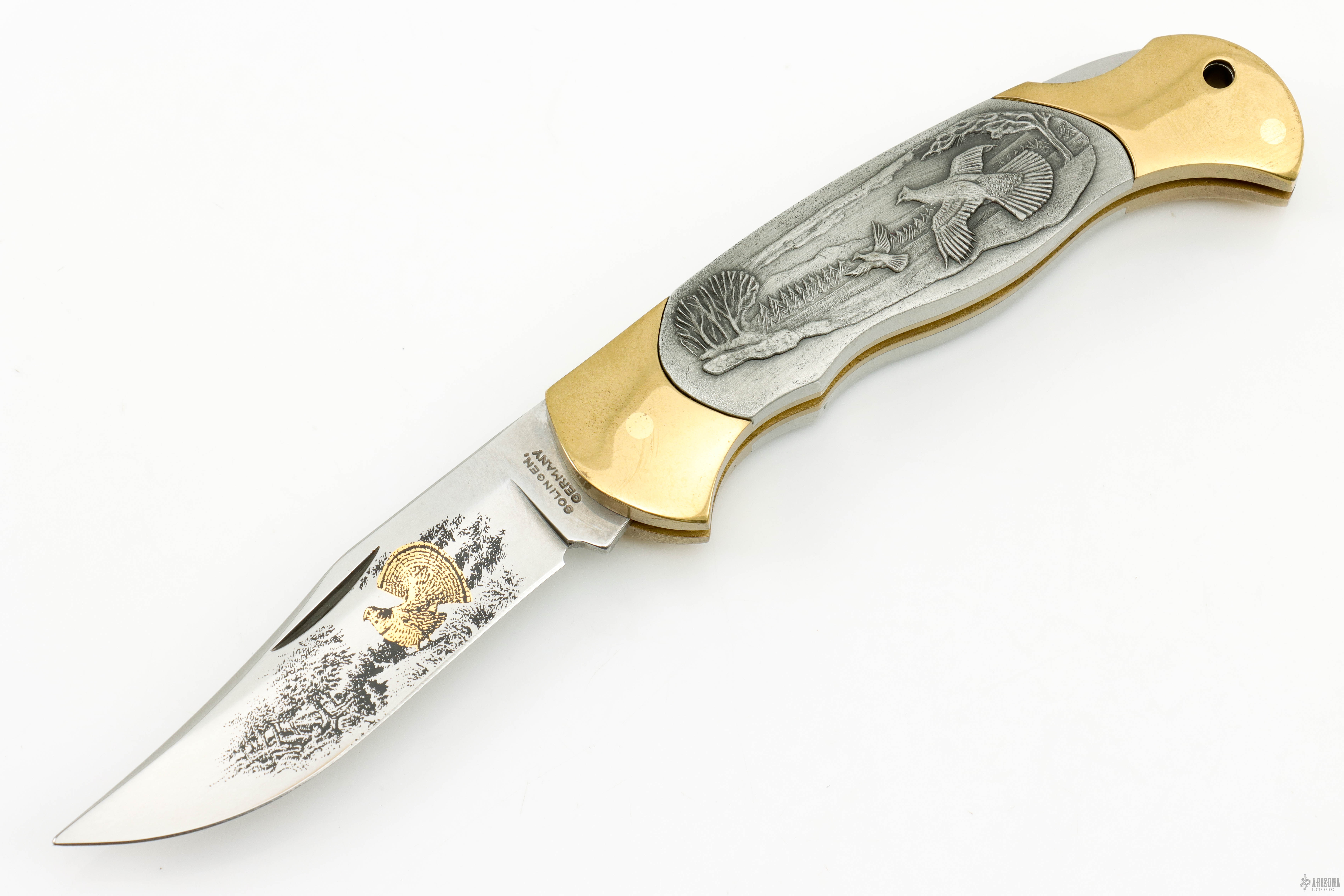Franklin Mint Wildlife Series - Lockback - Arizona Custom Knives