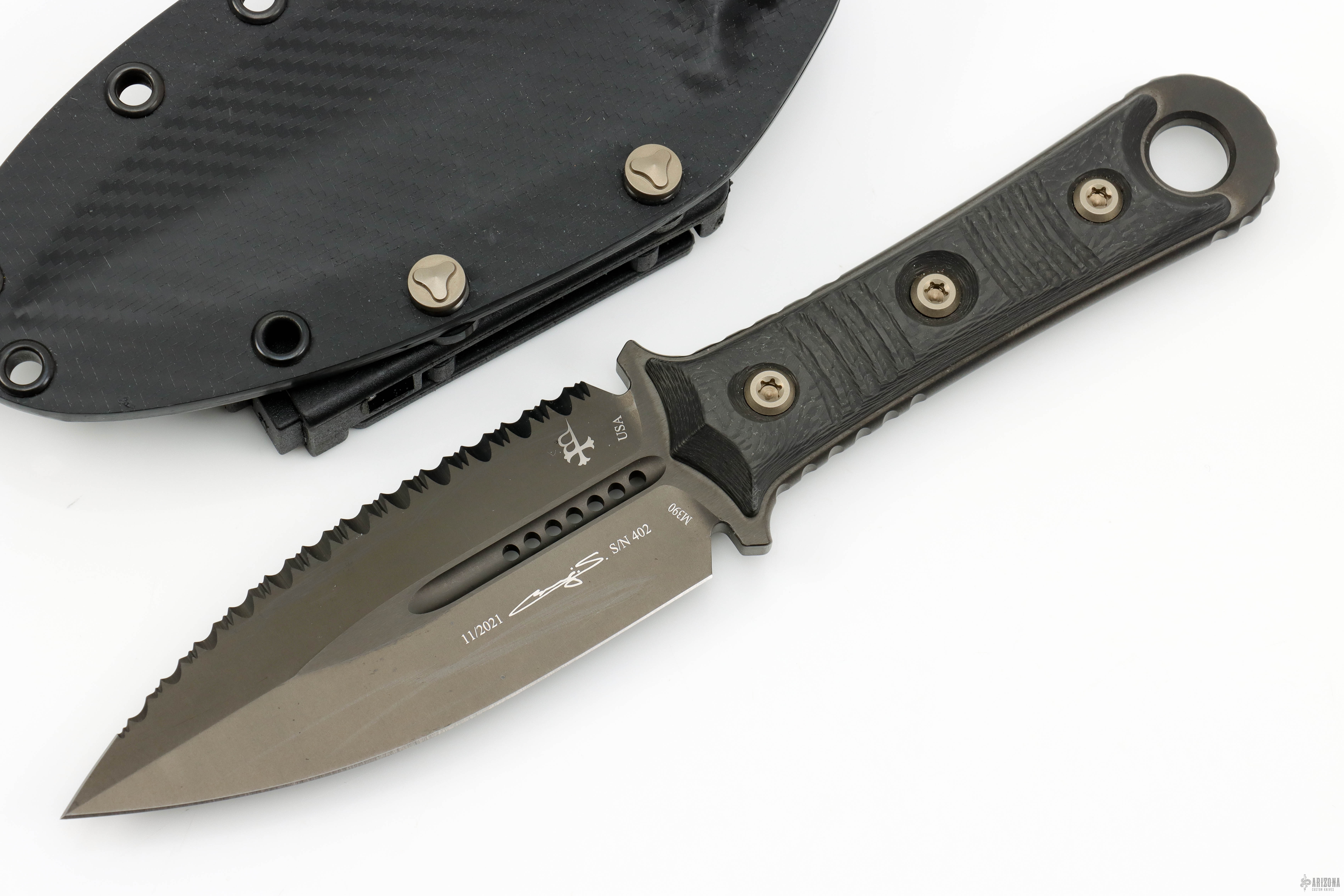 201-3 DLCCFS SBD D/E Signature Series DLC Full Serrated - Arizona