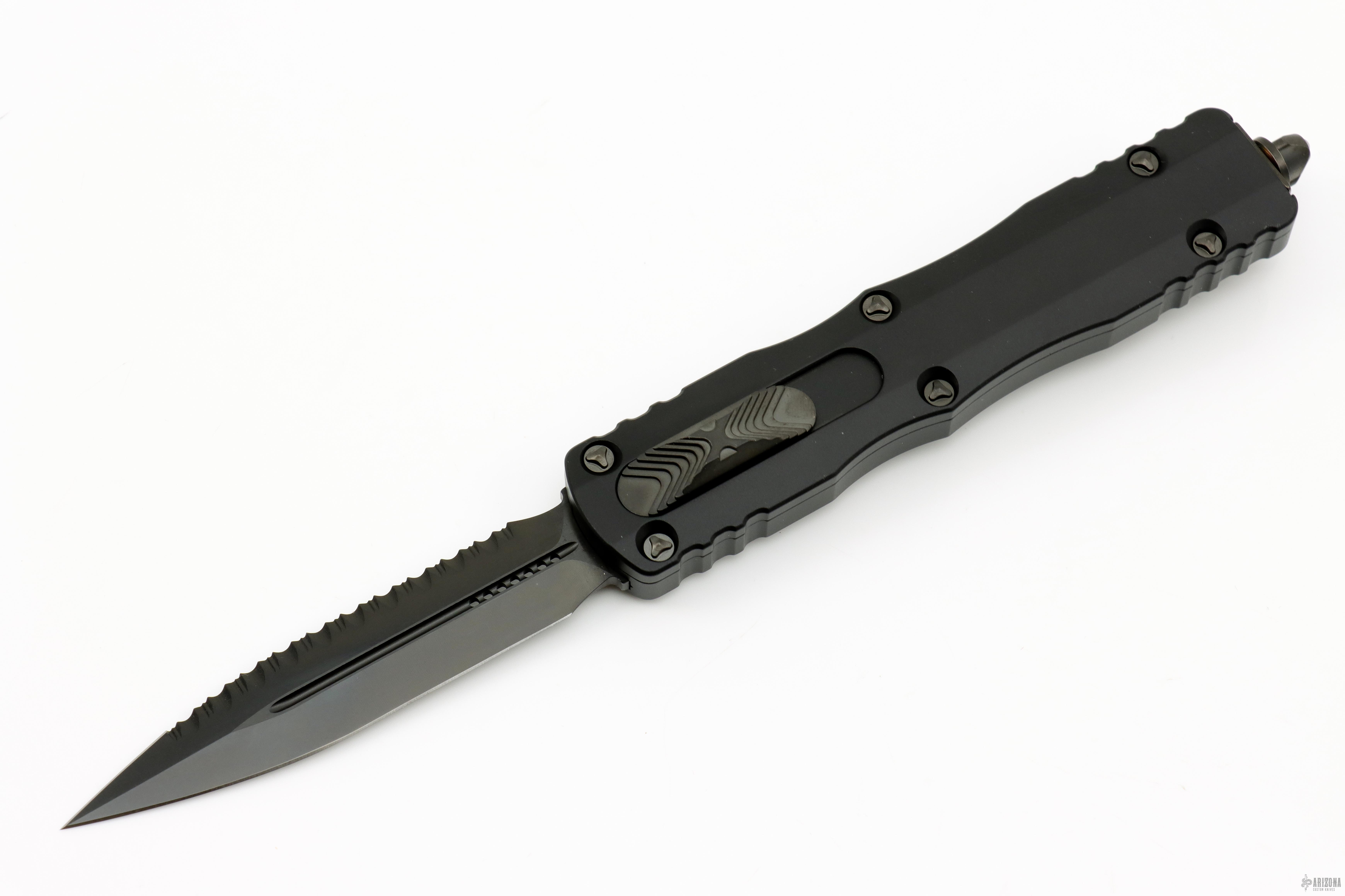 227-3DLCTSH Dirac Delta D/E Shadow DLC Full Serrated DLC Hardware