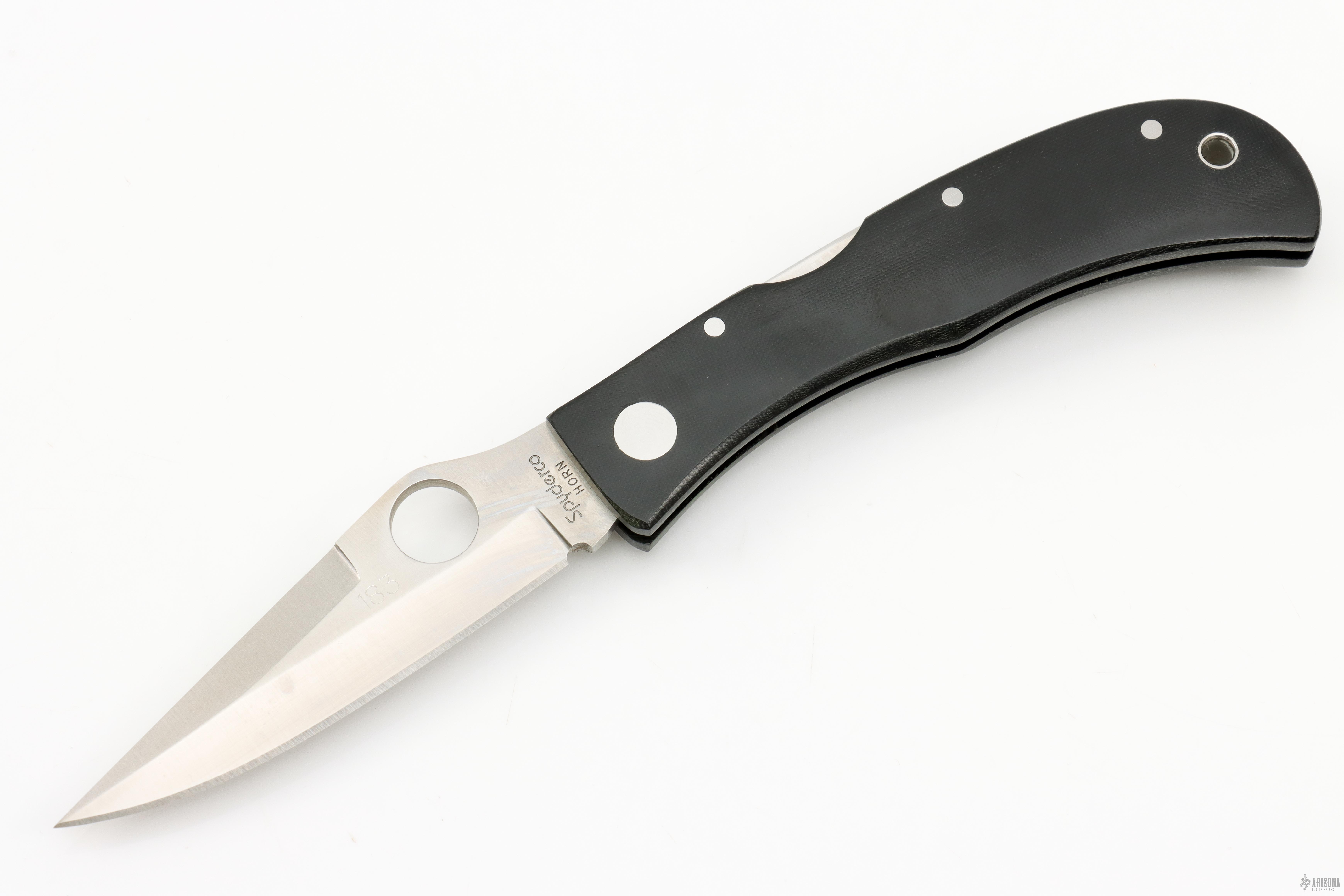 CX08GGYP Baby Horn Pln - Arizona Custom Knives