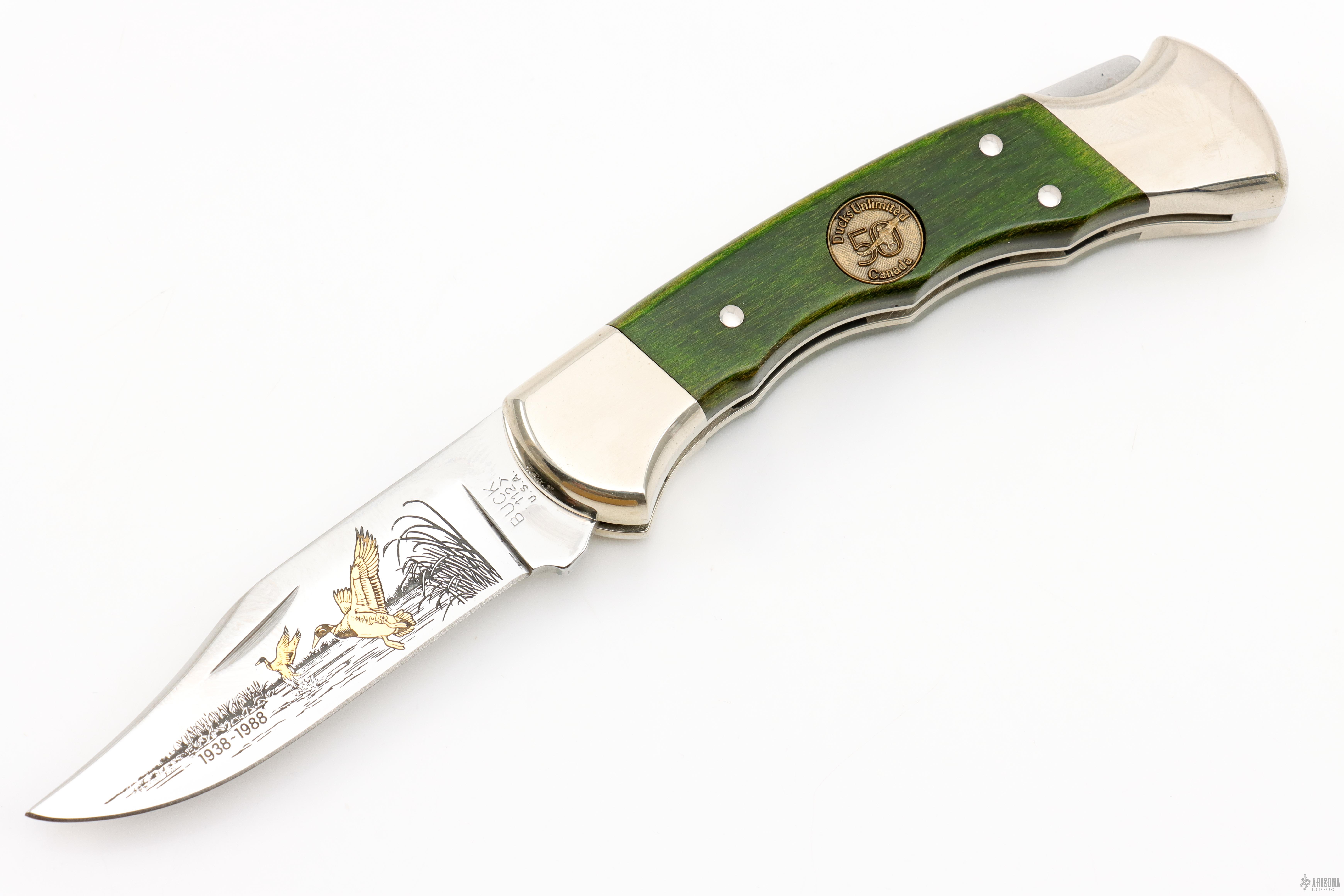 Custom Buck Model 112 - Ducks Unlimited Canada 1938-1988 | Arizona 