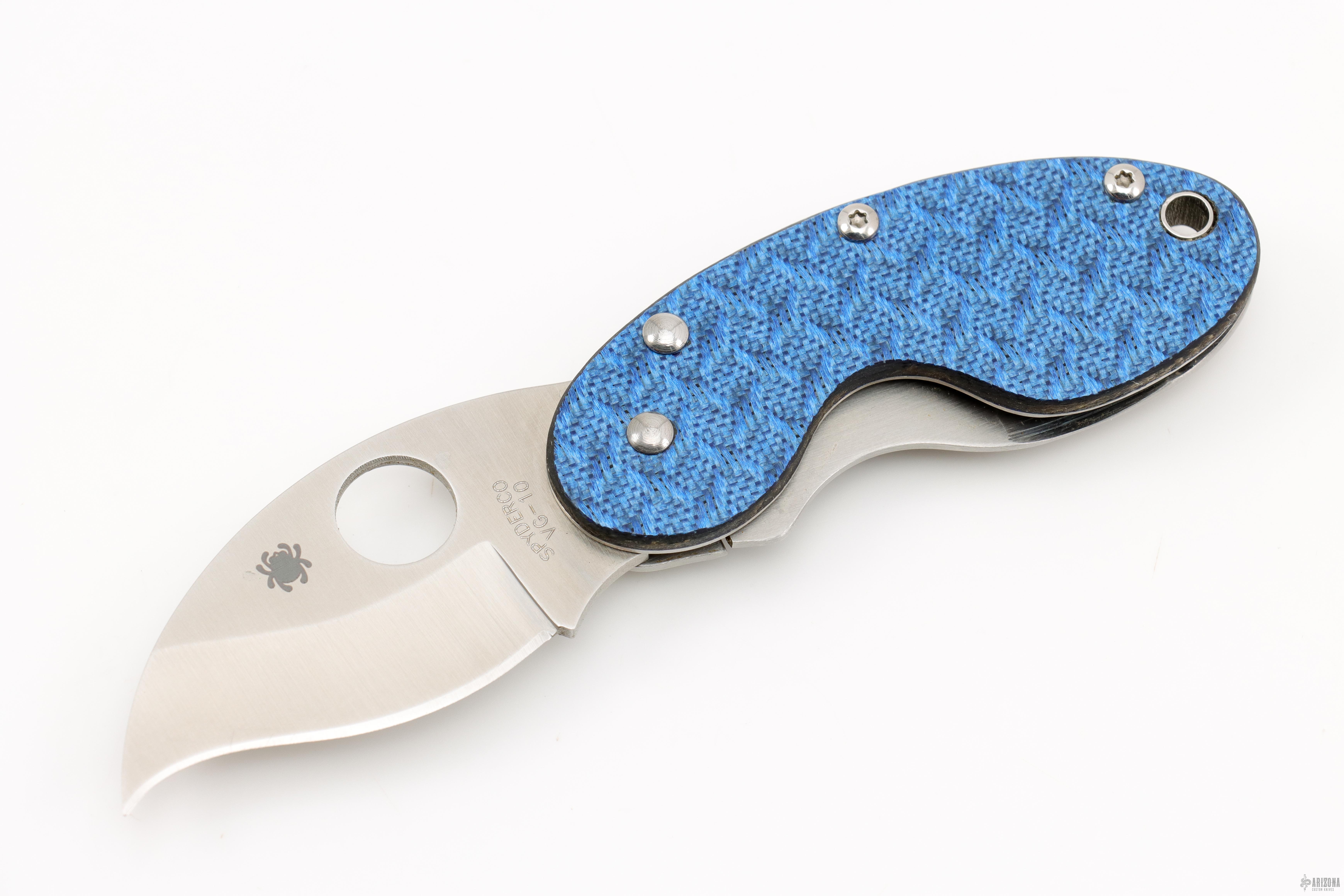 C29GFBLP Cricket Blue Nishijin - Arizona Custom Knives