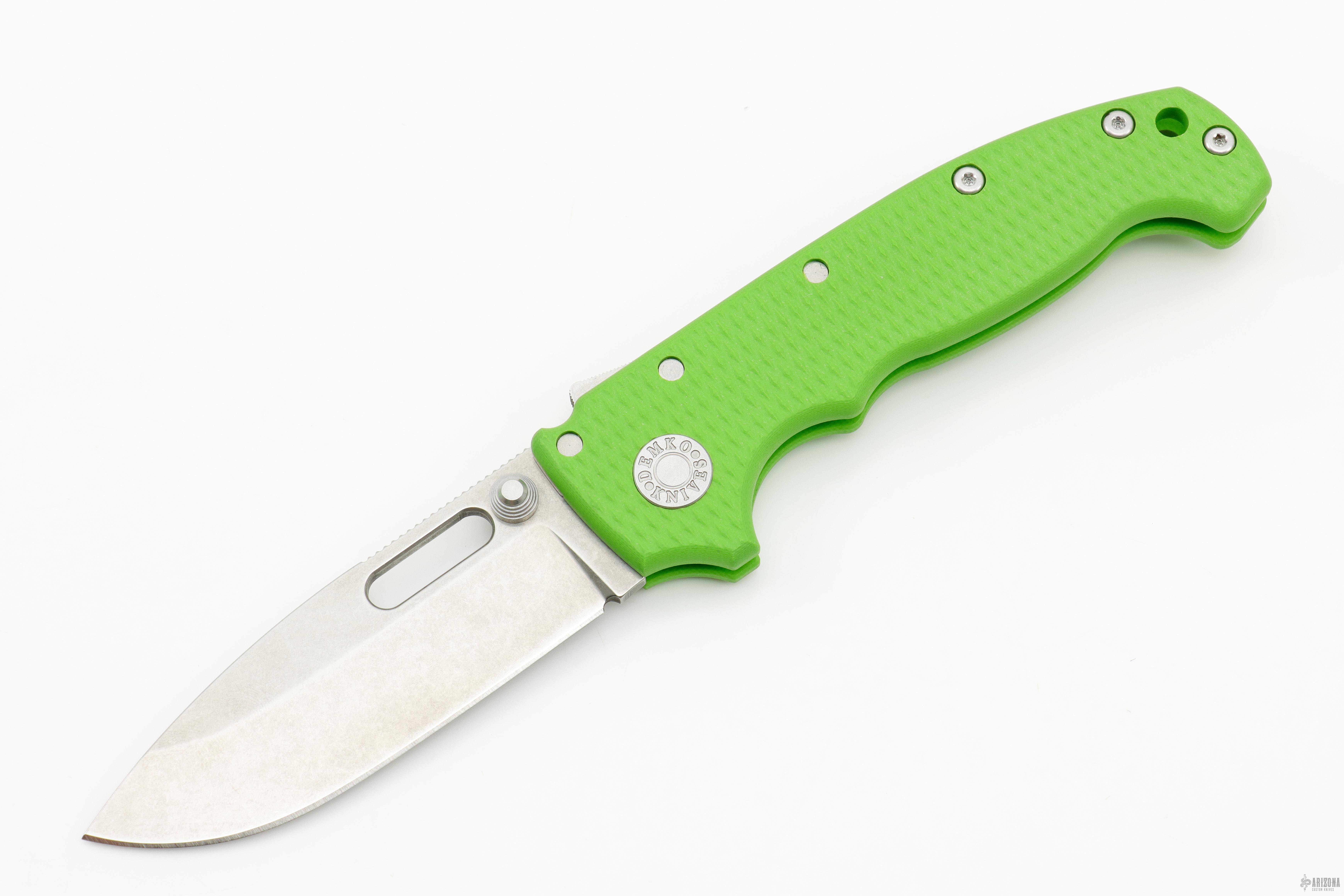 MG AD20S Elmax Slotted Drop Piont - Arizona Custom Knives