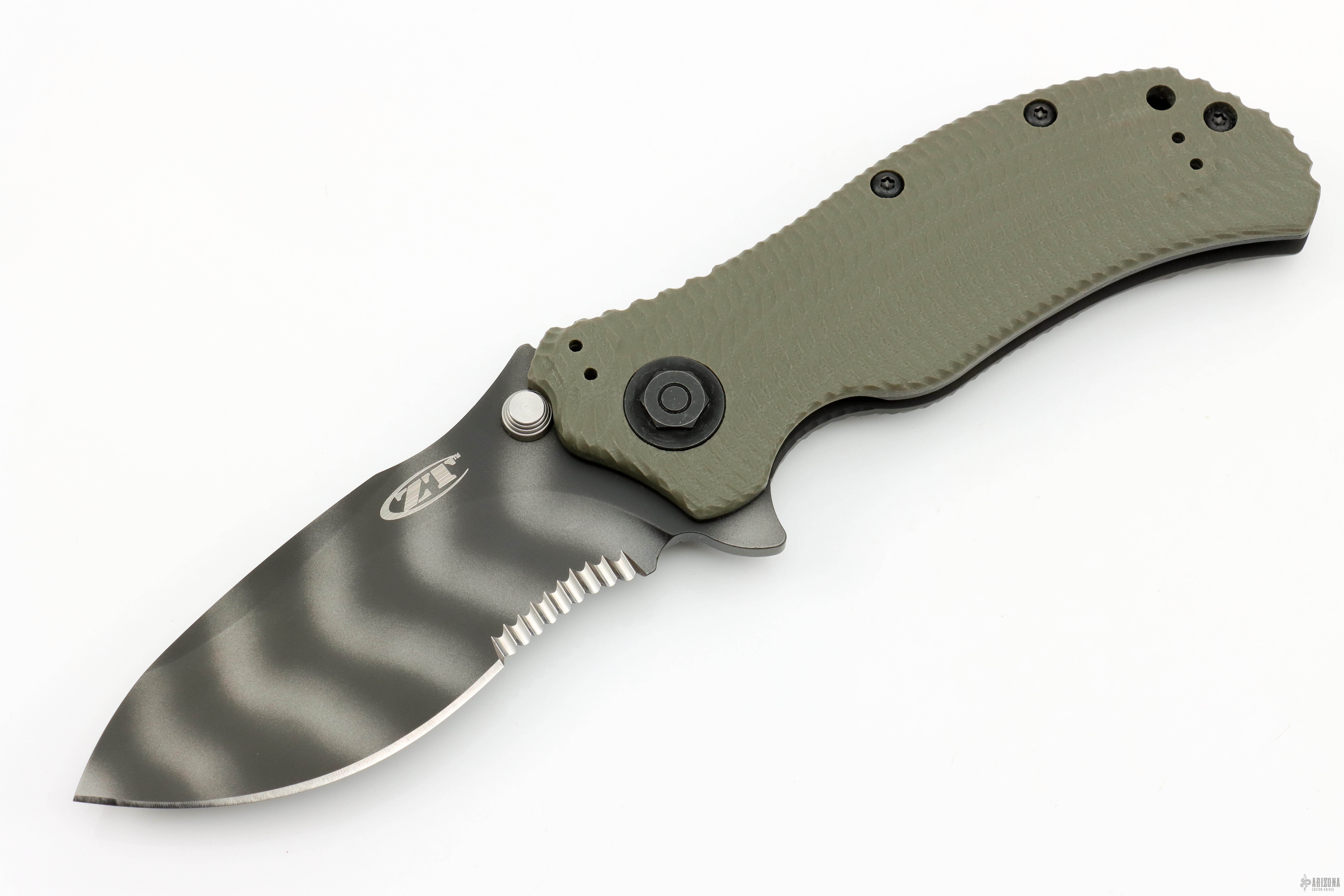 ZT 0301ST Strider/Onion Folder Green #0212 - Arizona Custom Knives