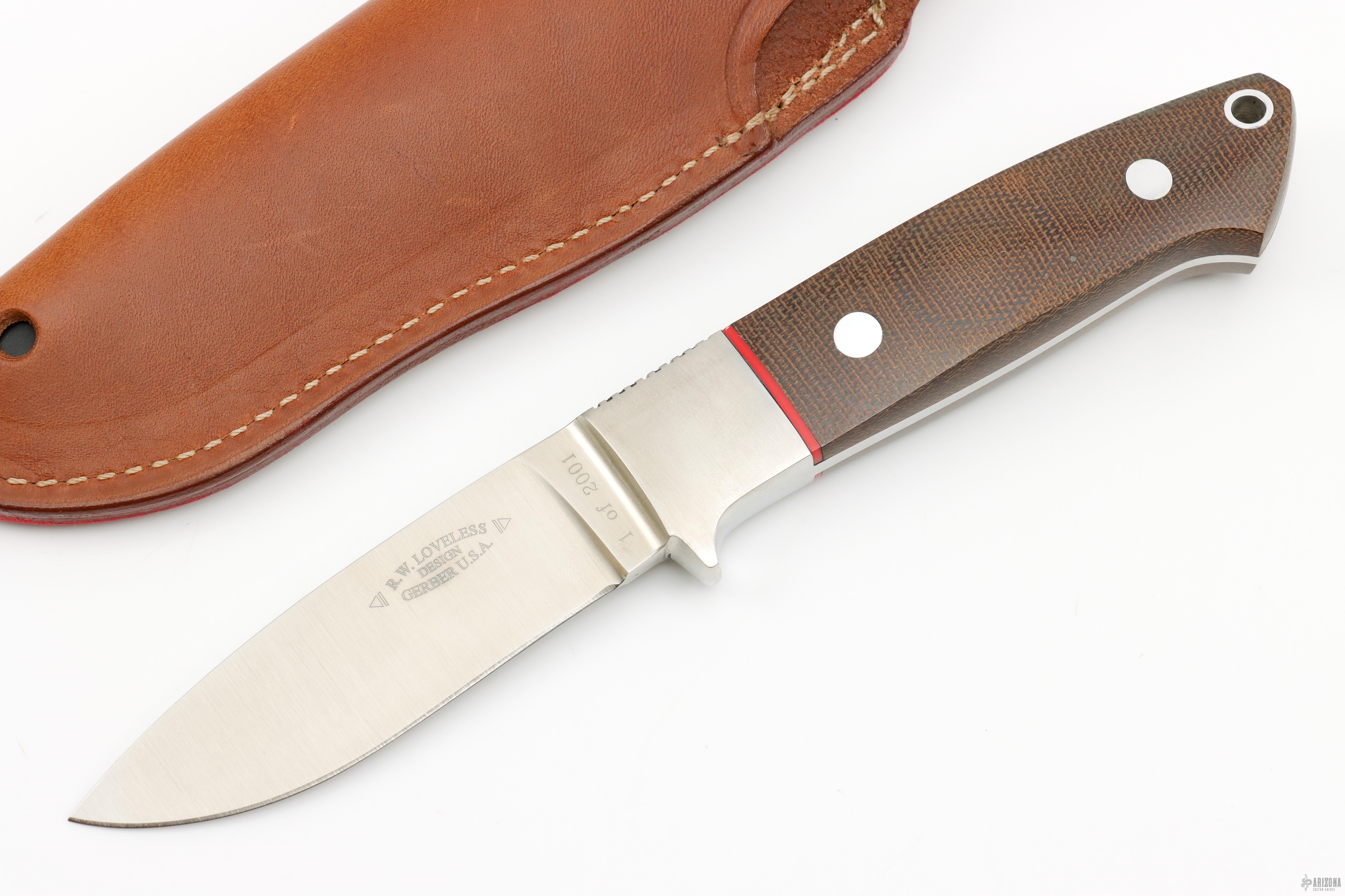 RW Loveless Integral Dropped Hunter - Arizona Custom Knives