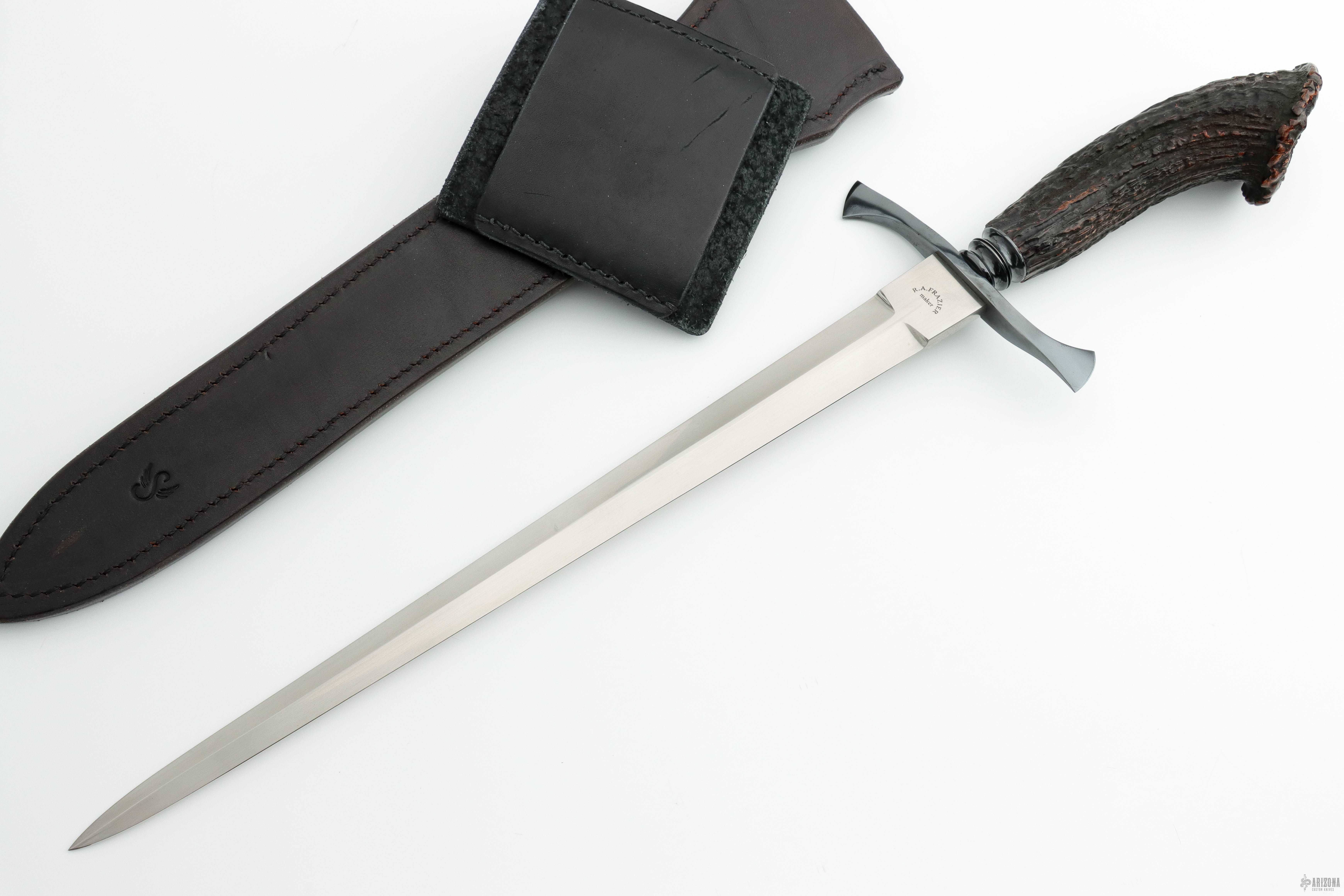 Crown Stag Dagger - Arizona Custom Knives