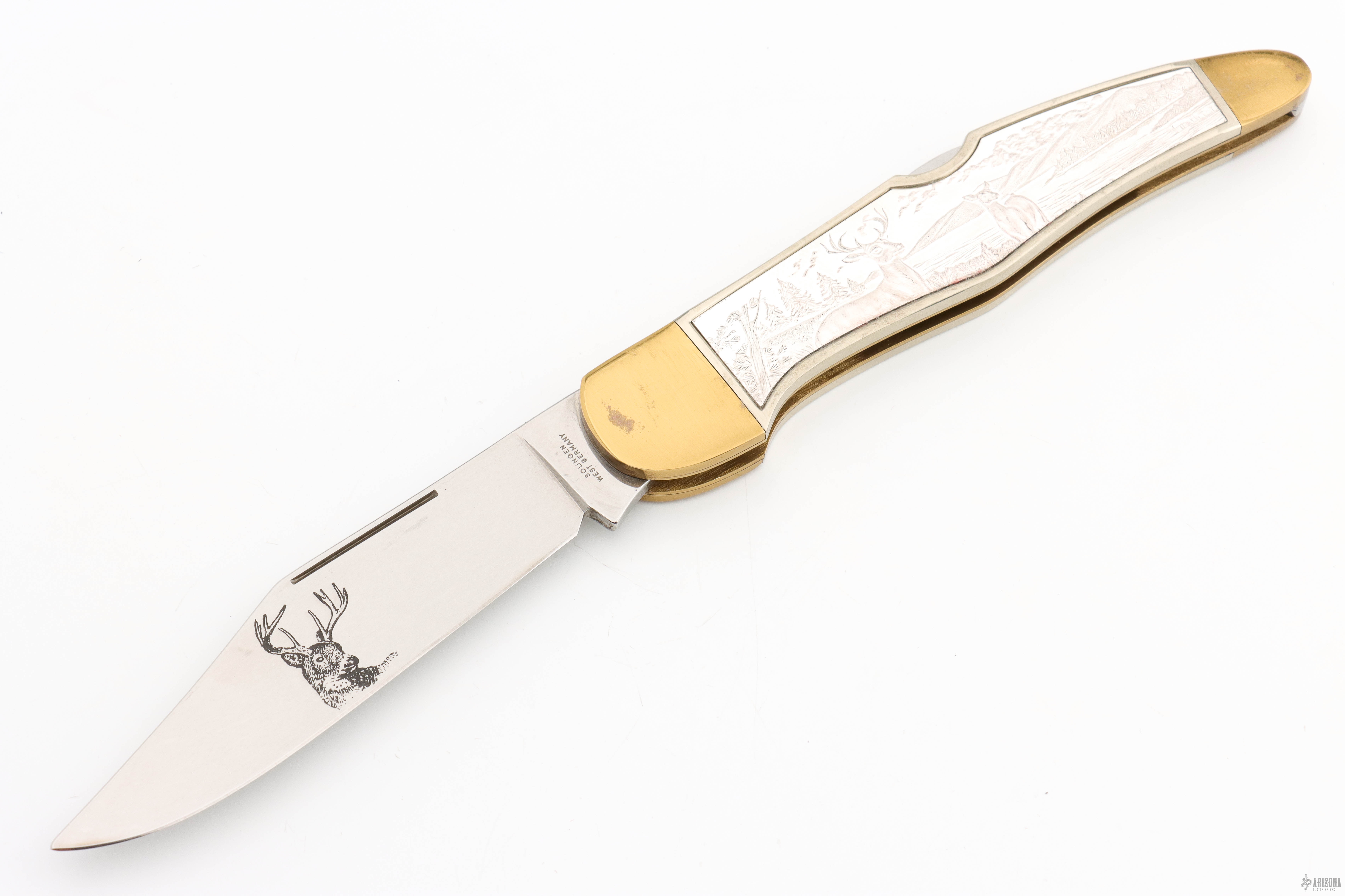 Franklin Mint Wildlife Series - Lockback - Arizona Custom Knives