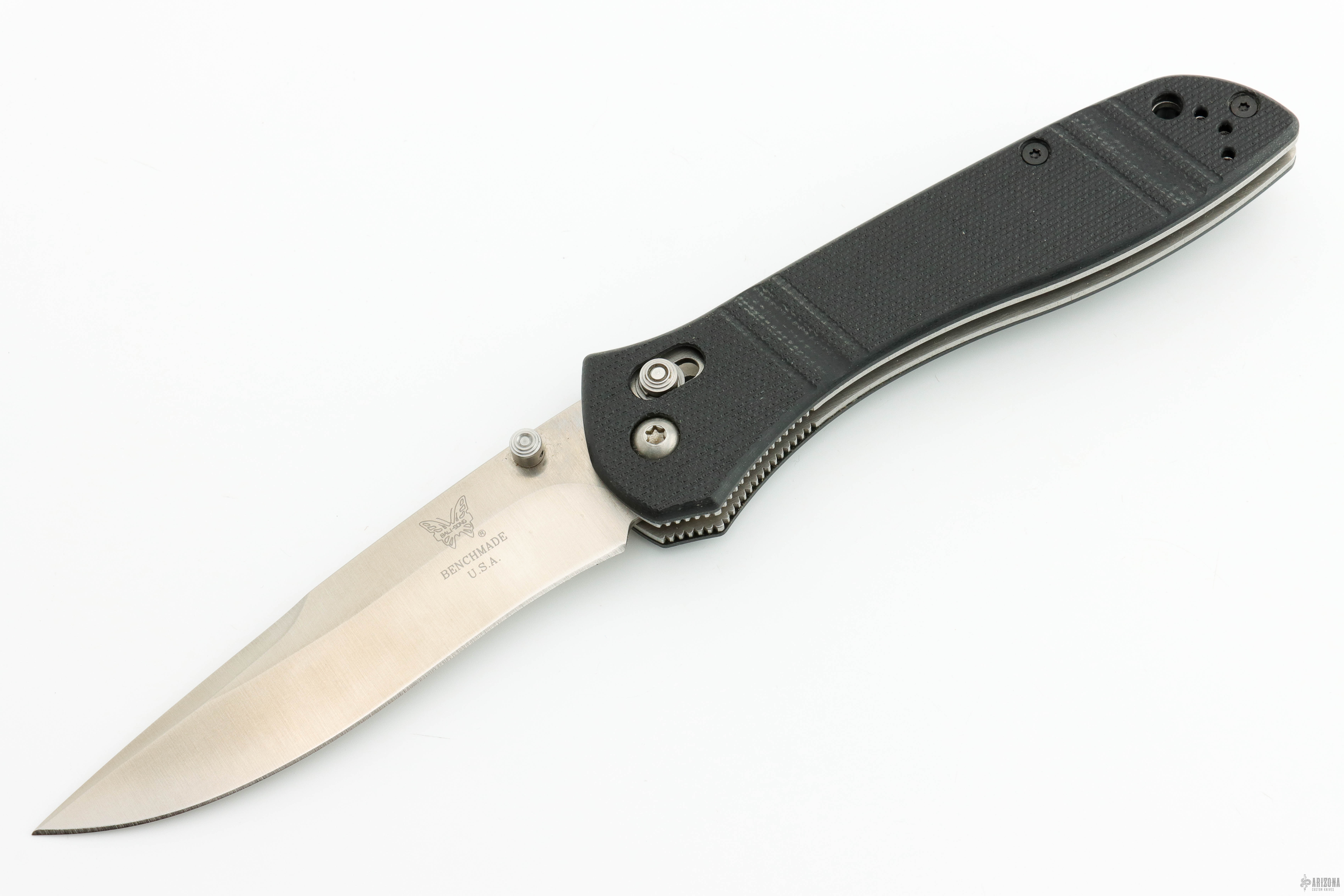 アンナ ウェザリー サービング プレート ハンガリー製 ハンドペイント 苺 蝶 710 McHenry & Williams - Arizona Custom Knives