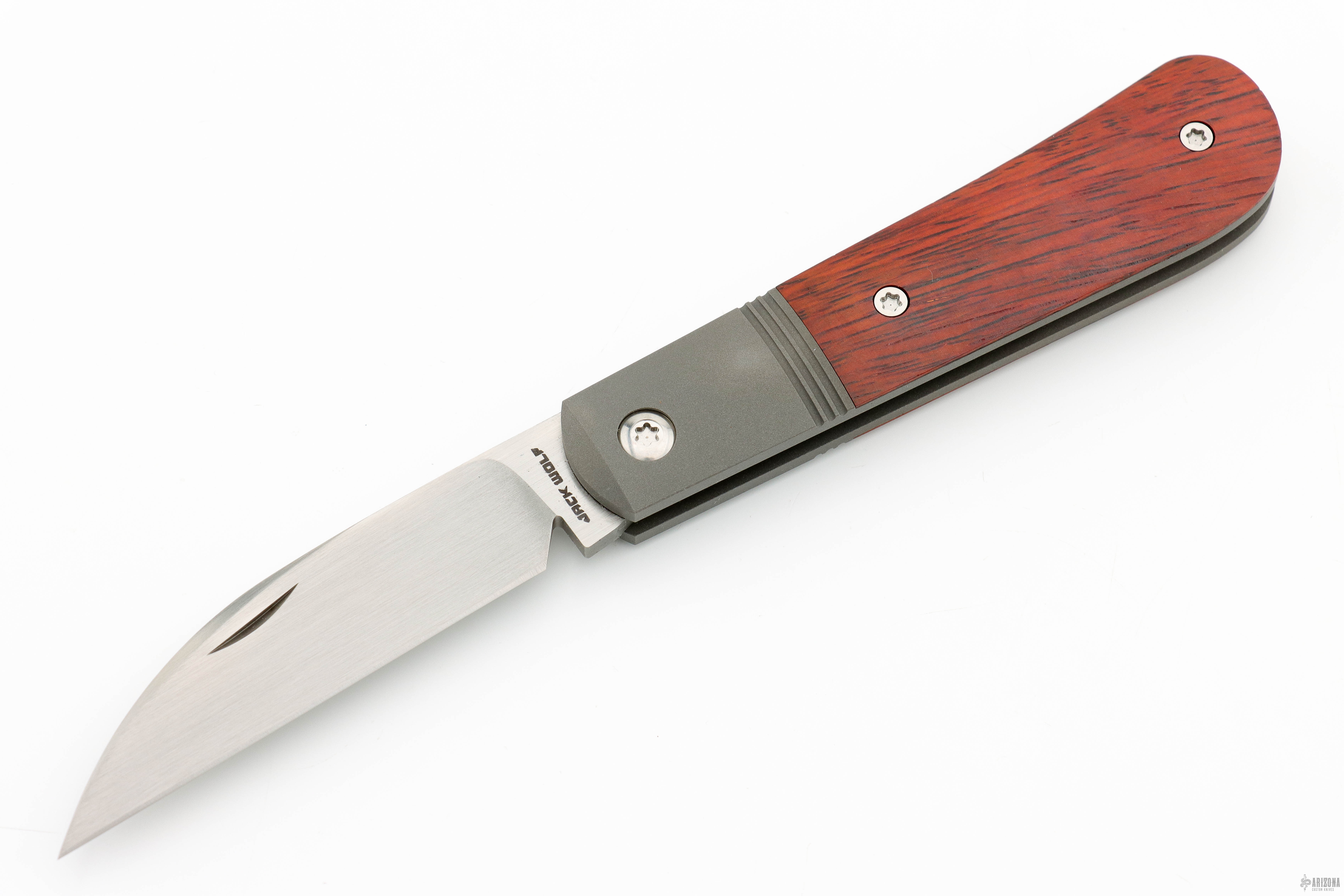 ジャック・ナイフ/ストリート・ワイズ チャオパラダイス 東京JACK Laid Back Jack - Rosewood - Arizona Custom Knives
