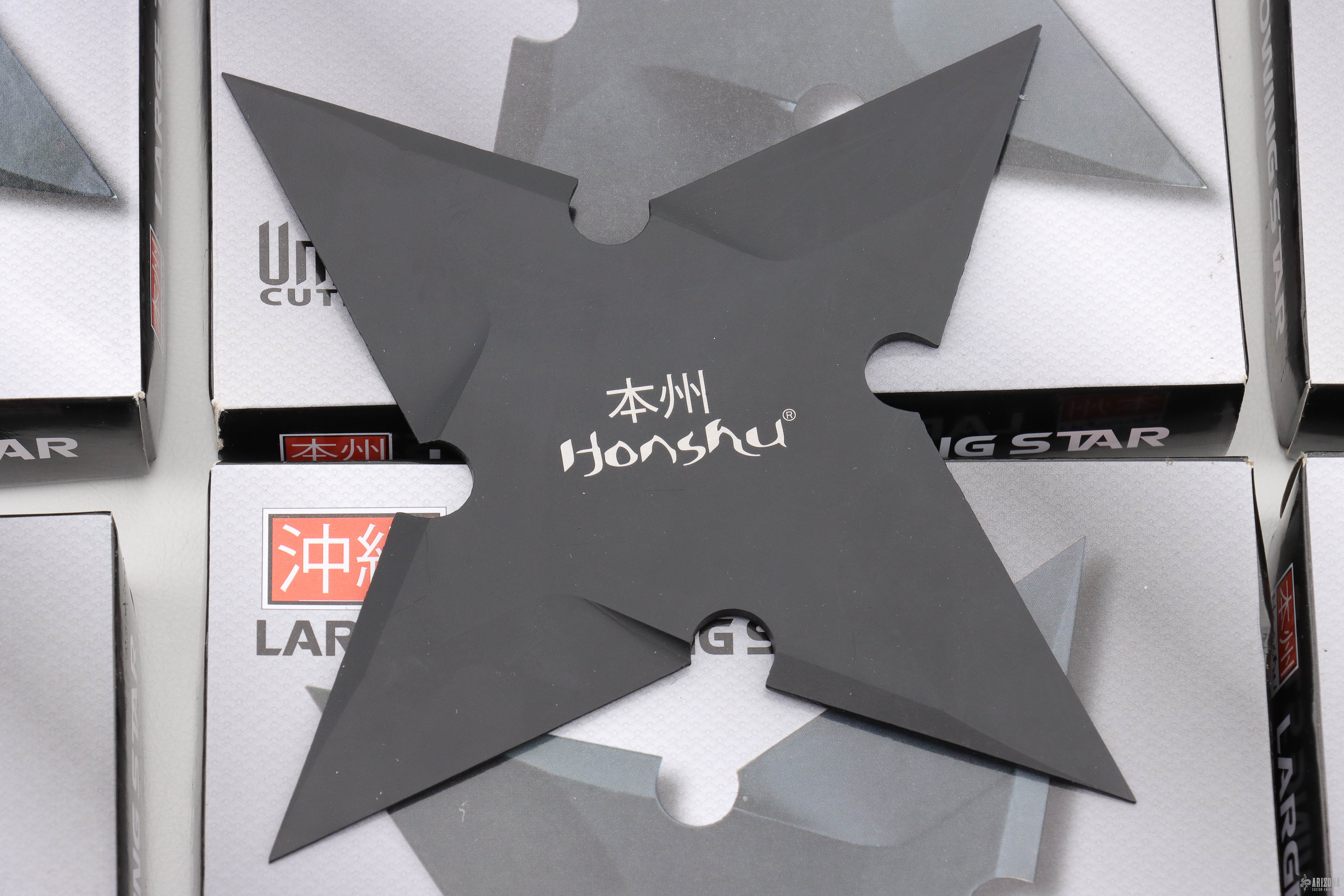 Honshu Large Throwing Star - Set of 6 - Arizona Custom Knives