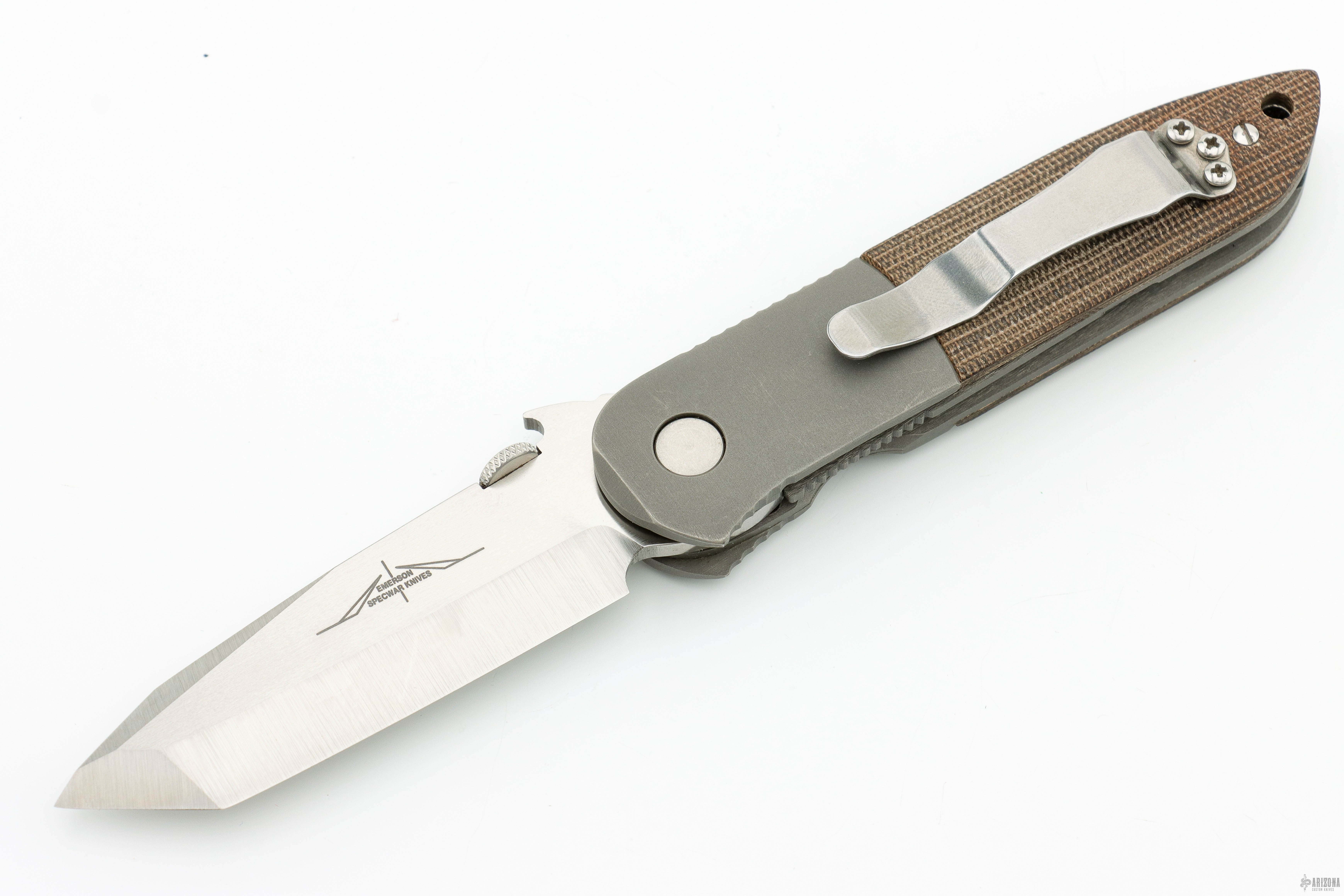 Custom CQC-6 w/ Wave - Left Handed - Arizona Custom Knives