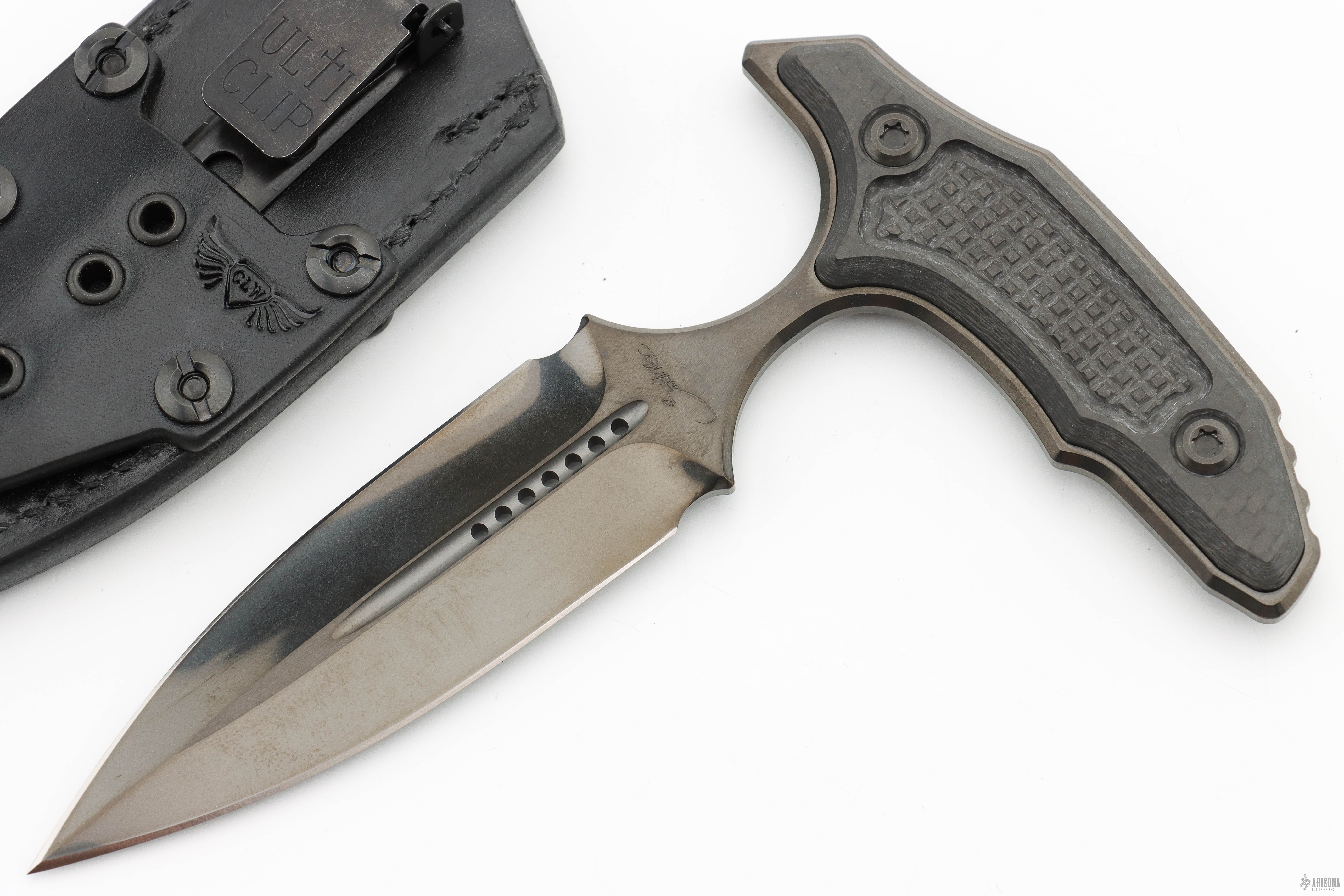 Marfione/Bastinelli Hypnotic Push Dagger - DLC Two-Tone Stonewash